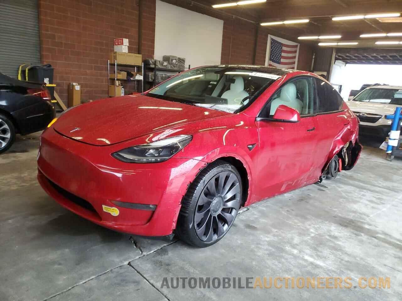 5YJYGDEF5MF124419 TESLA MODEL Y 2021