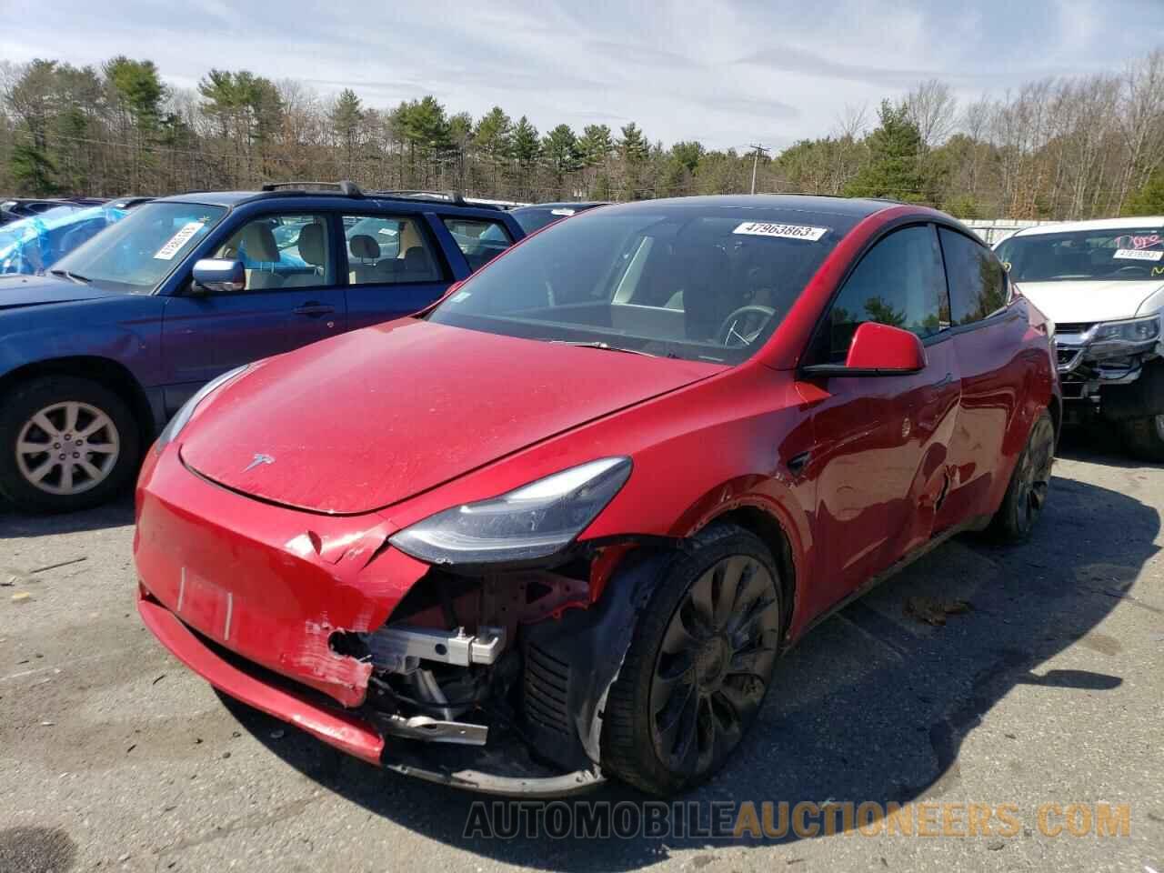 5YJYGDEF5MF194986 TESLA MODEL Y 2021