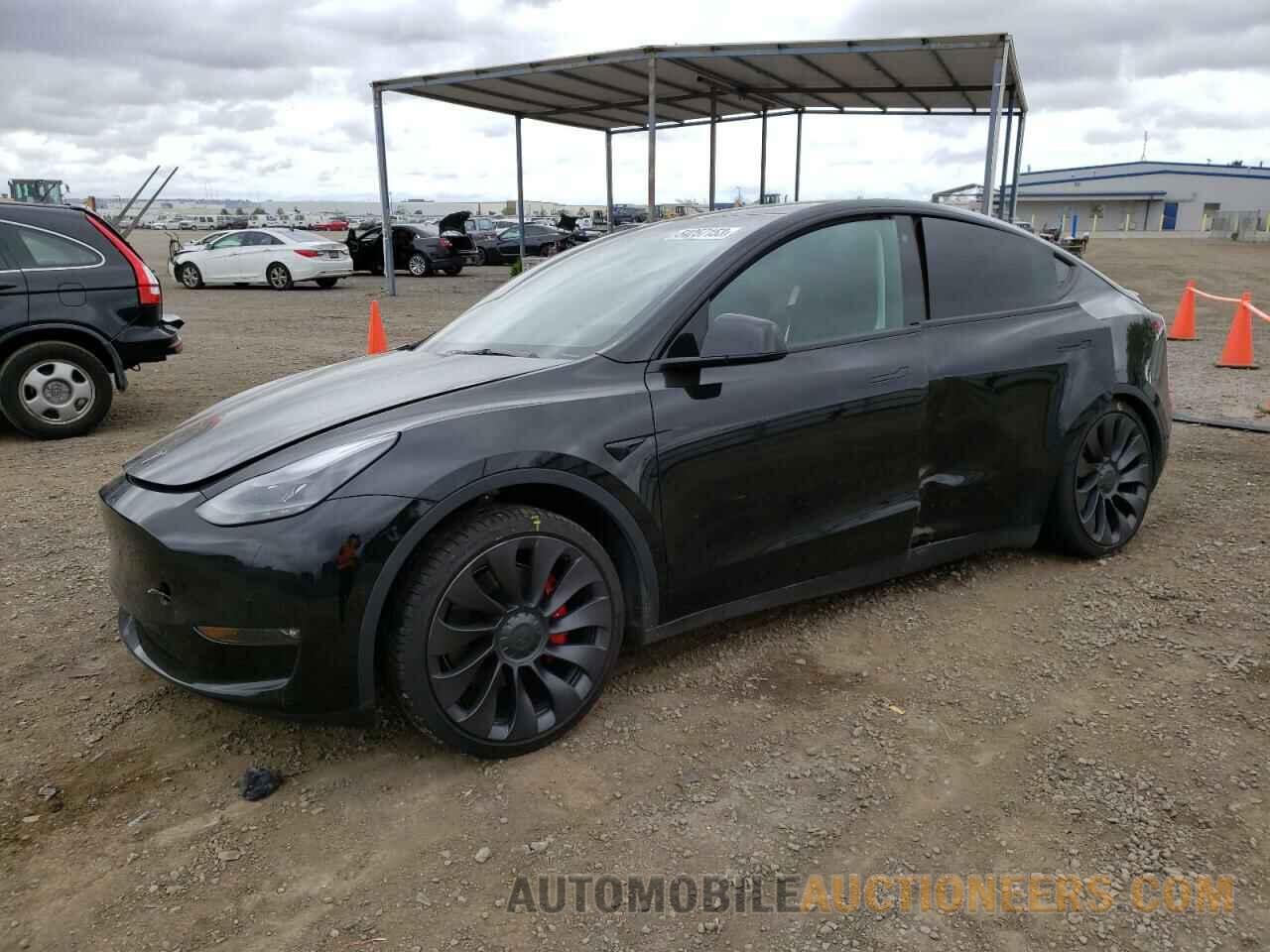 5YJYGDEF5MF209745 TESLA MODEL Y 2021