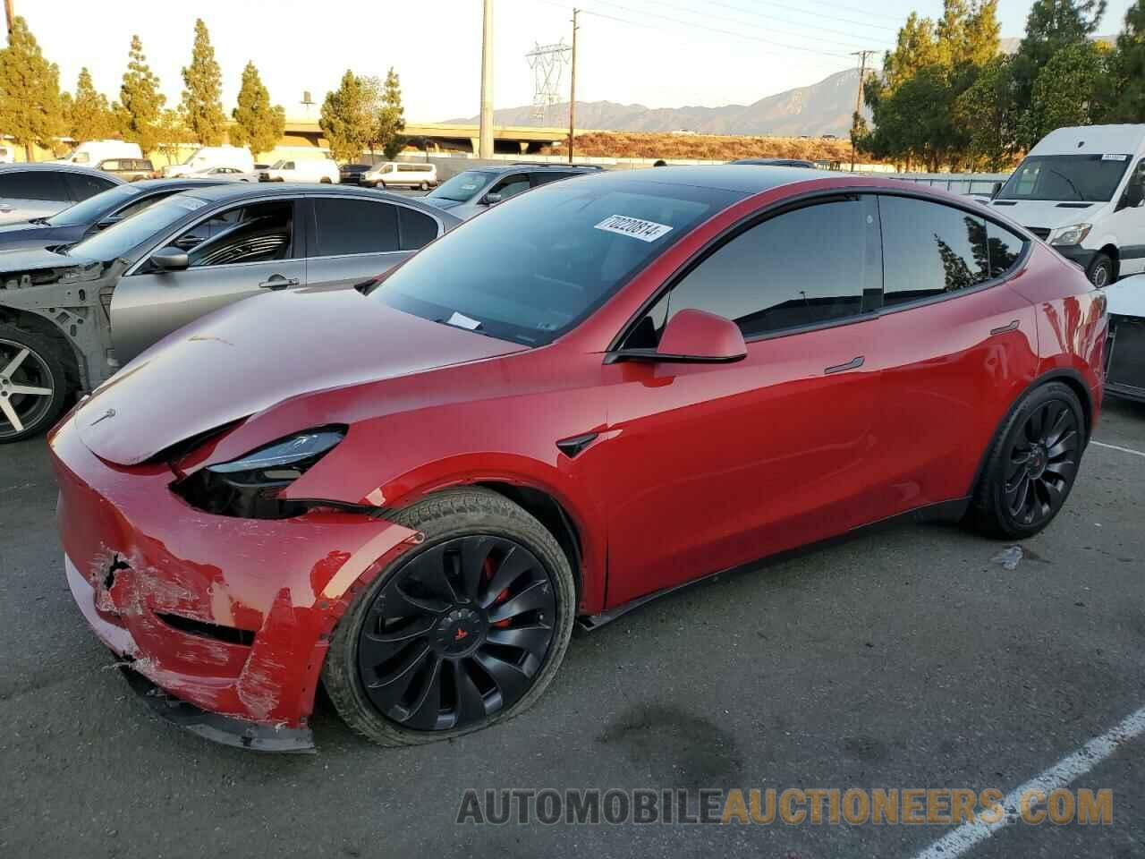 5YJYGDEF5MF251977 TESLA MODEL Y 2021