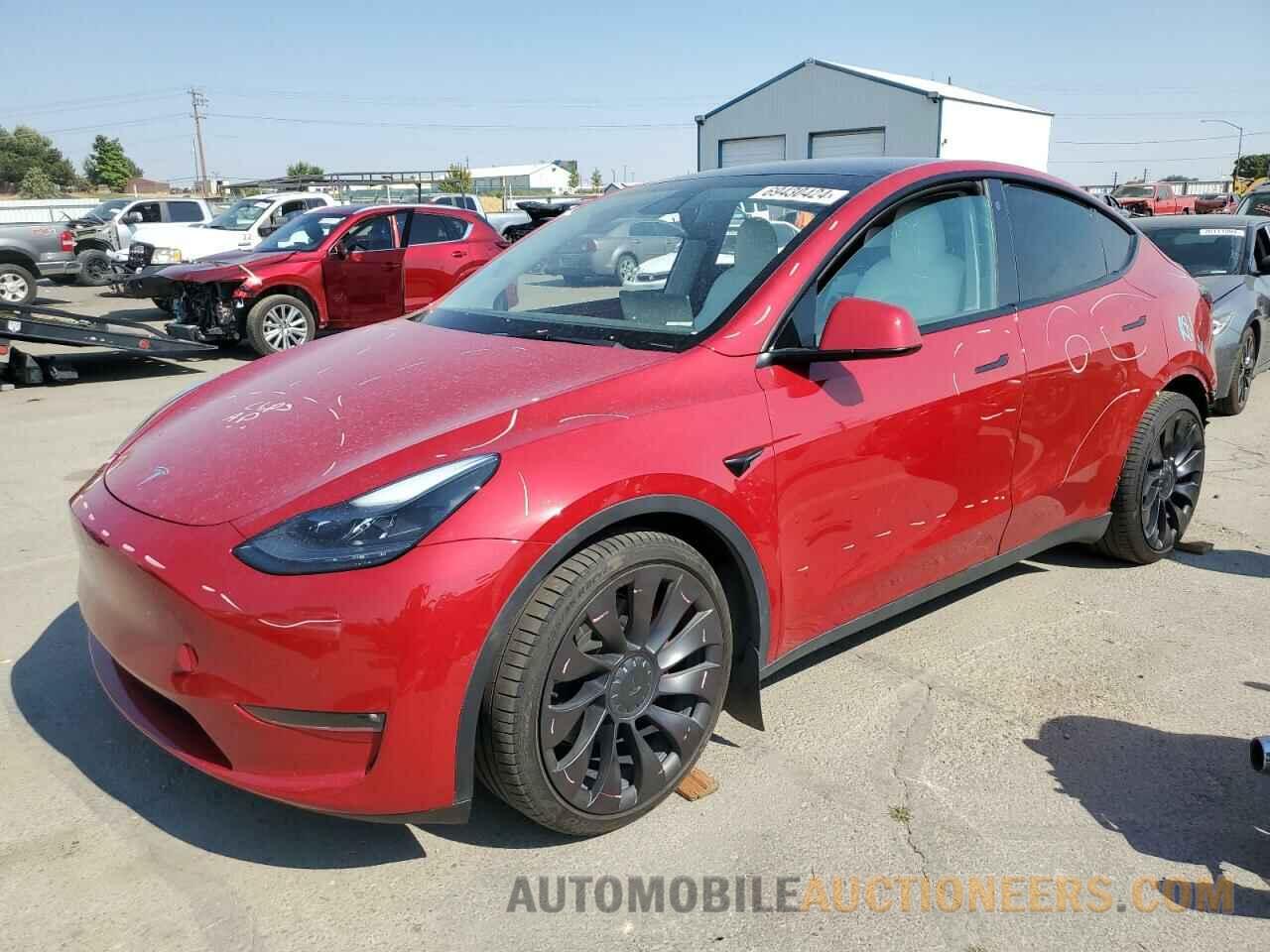 5YJYGDEF5MF272103 TESLA MODEL Y 2021