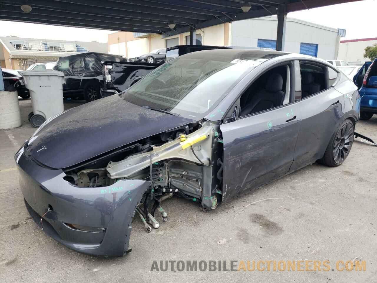 5YJYGDEF5MF277446 TESLA MODEL Y 2021