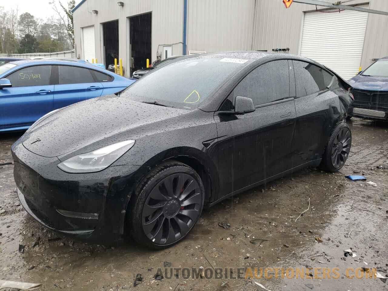 5YJYGDEF5MF305682 TESLA MODEL Y 2021