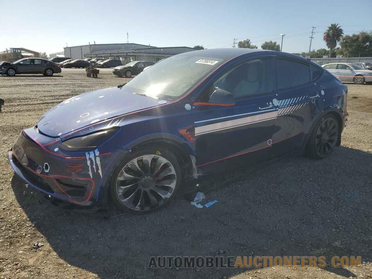 5YJYGDEF6MF097666 TESLA MODEL Y 2021