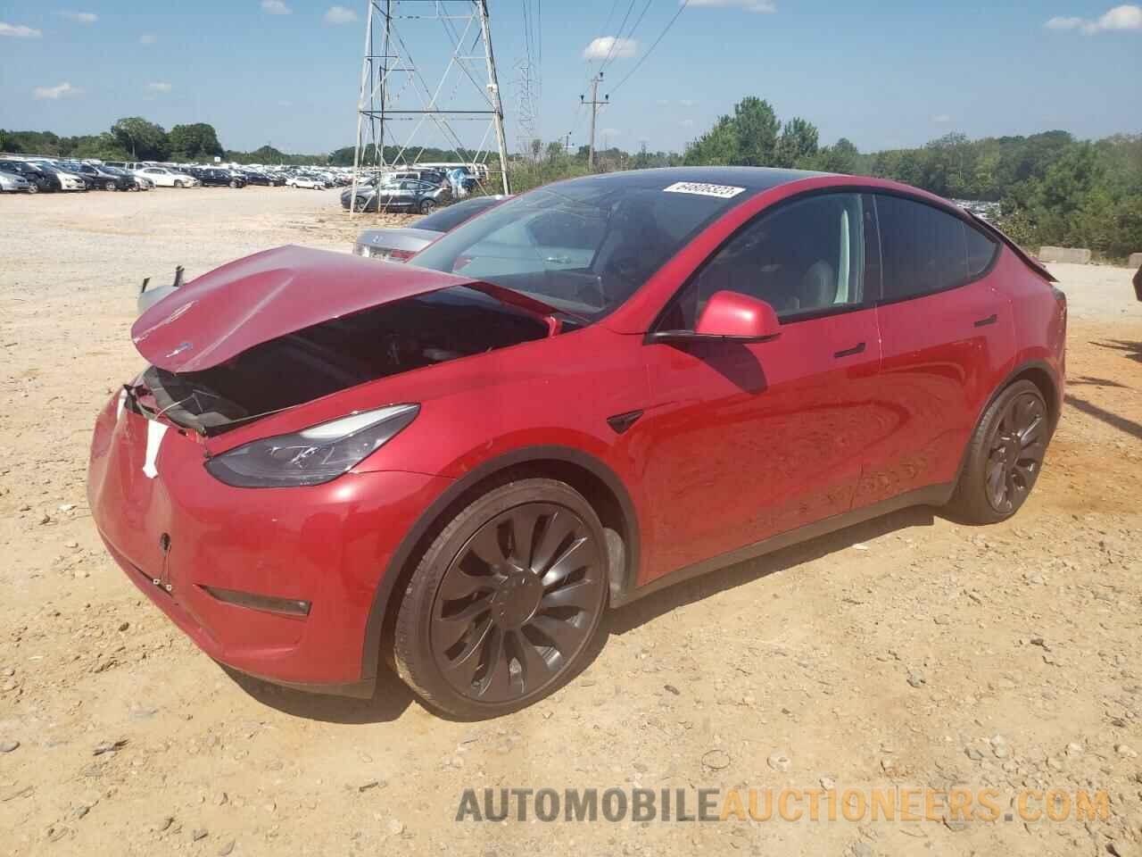 5YJYGDEF6MF205283 TESLA MODEL Y 2021