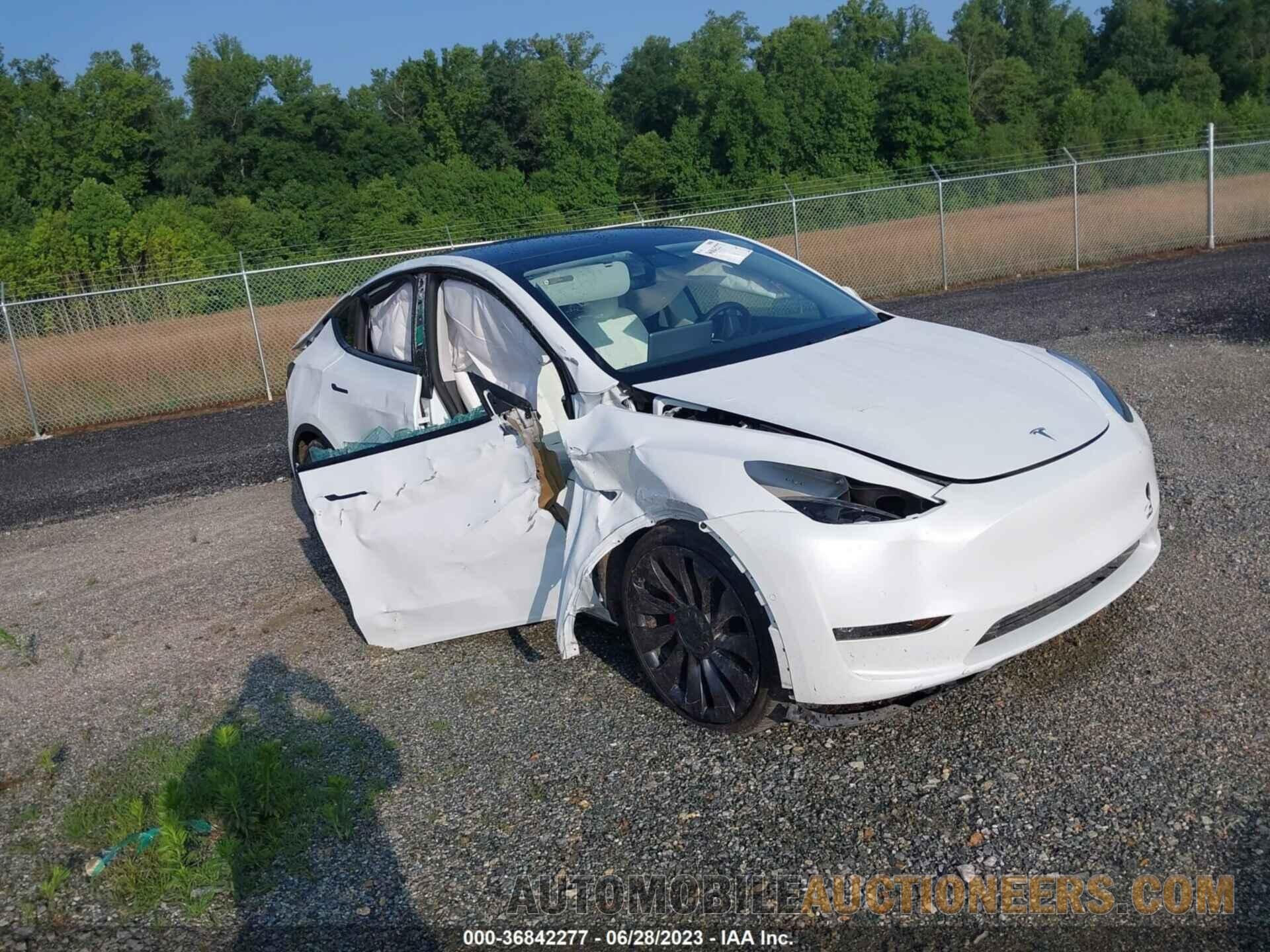 5YJYGDEF6MF264009 TESLA MODEL Y 2021