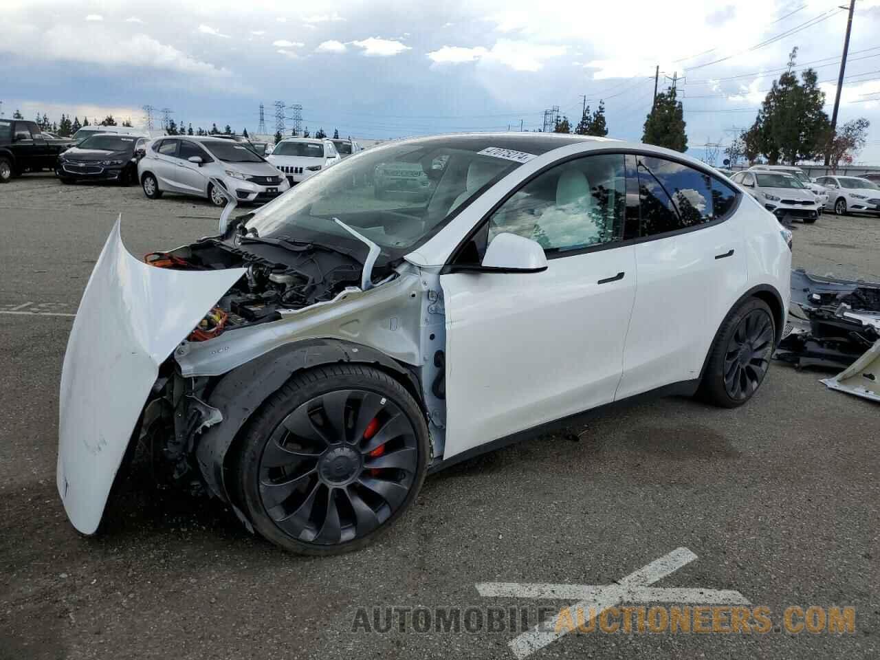 5YJYGDEF6MF272126 TESLA MODEL Y 2021