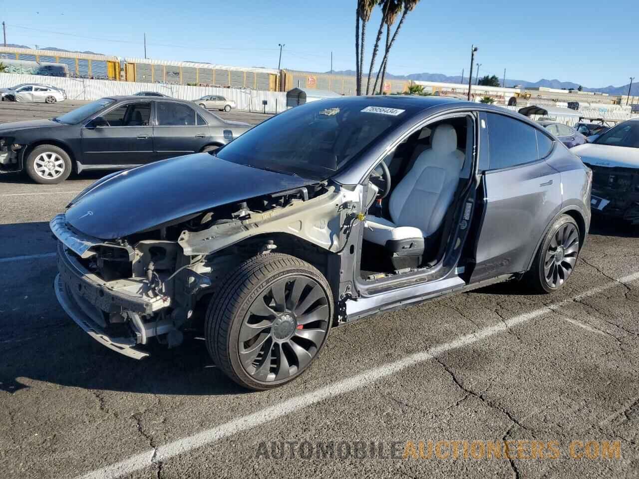 5YJYGDEF6MF277942 TESLA MODEL Y 2021