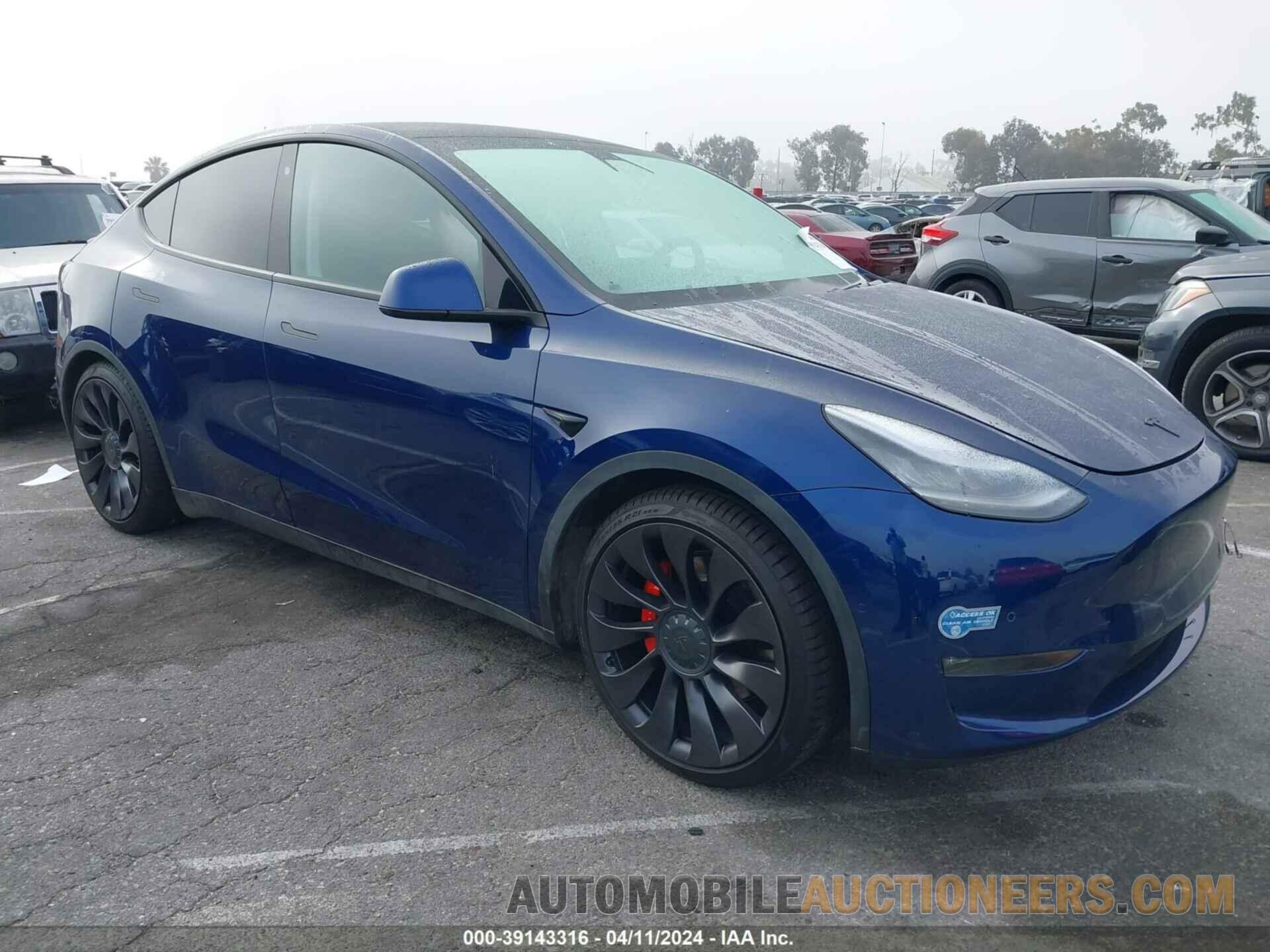 5YJYGDEF7LF058762 TESLA MODEL Y 2020