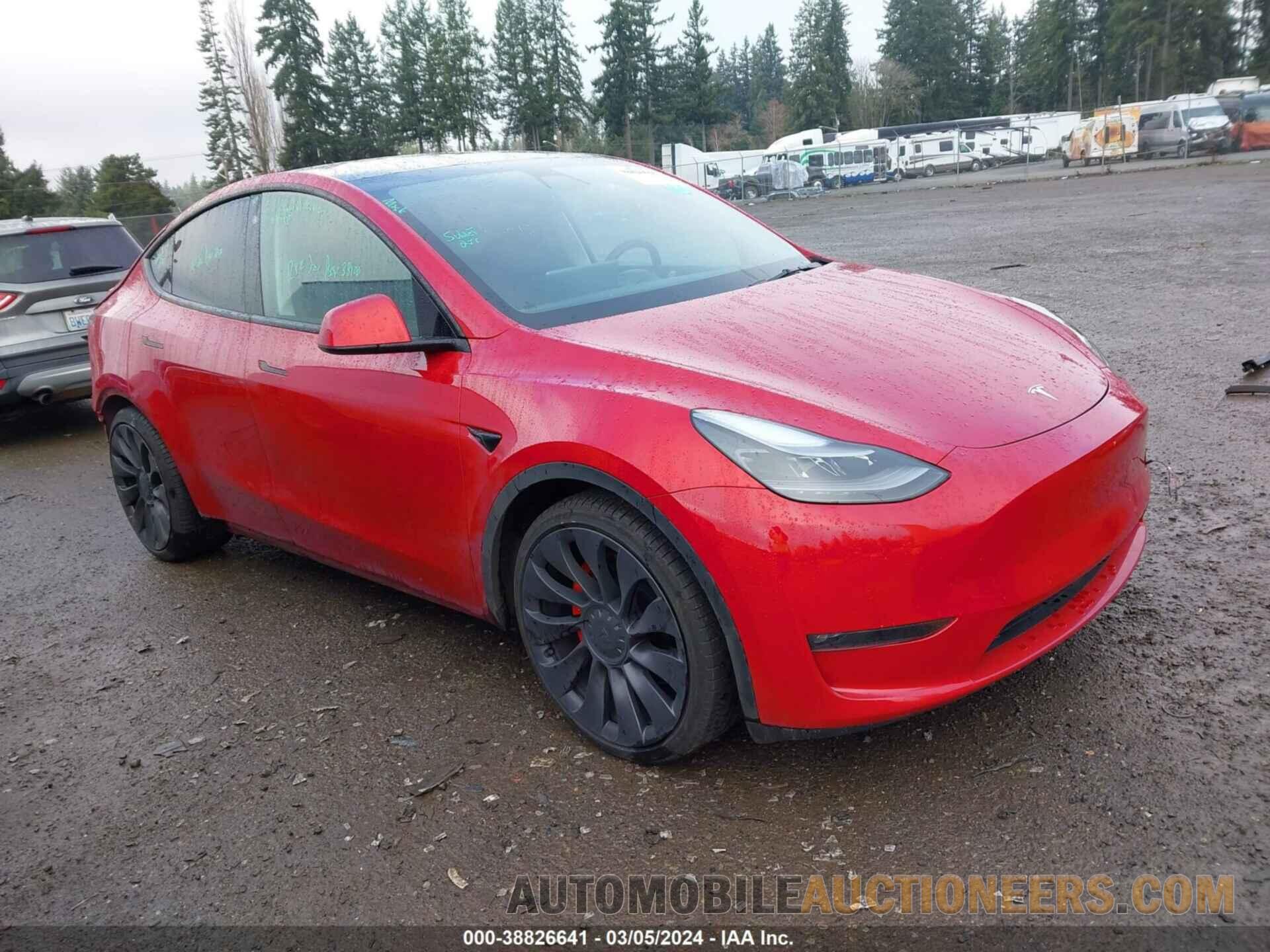 5YJYGDEF7MF173377 TESLA MODEL Y 2021