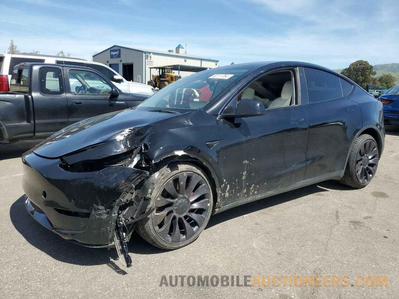 5YJYGDEF7MF230256 TESLA MODEL Y 2021