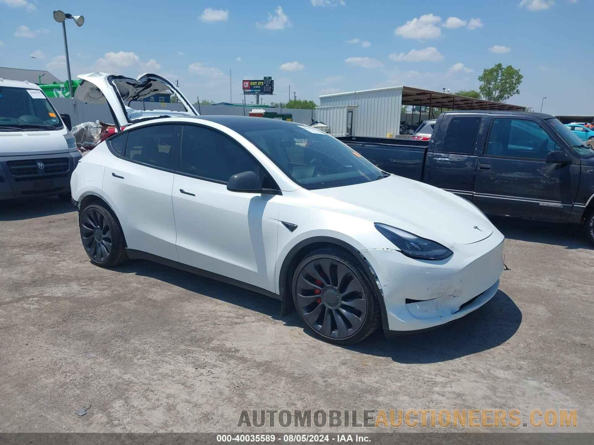 5YJYGDEF7MF264620 TESLA MODEL Y 2021