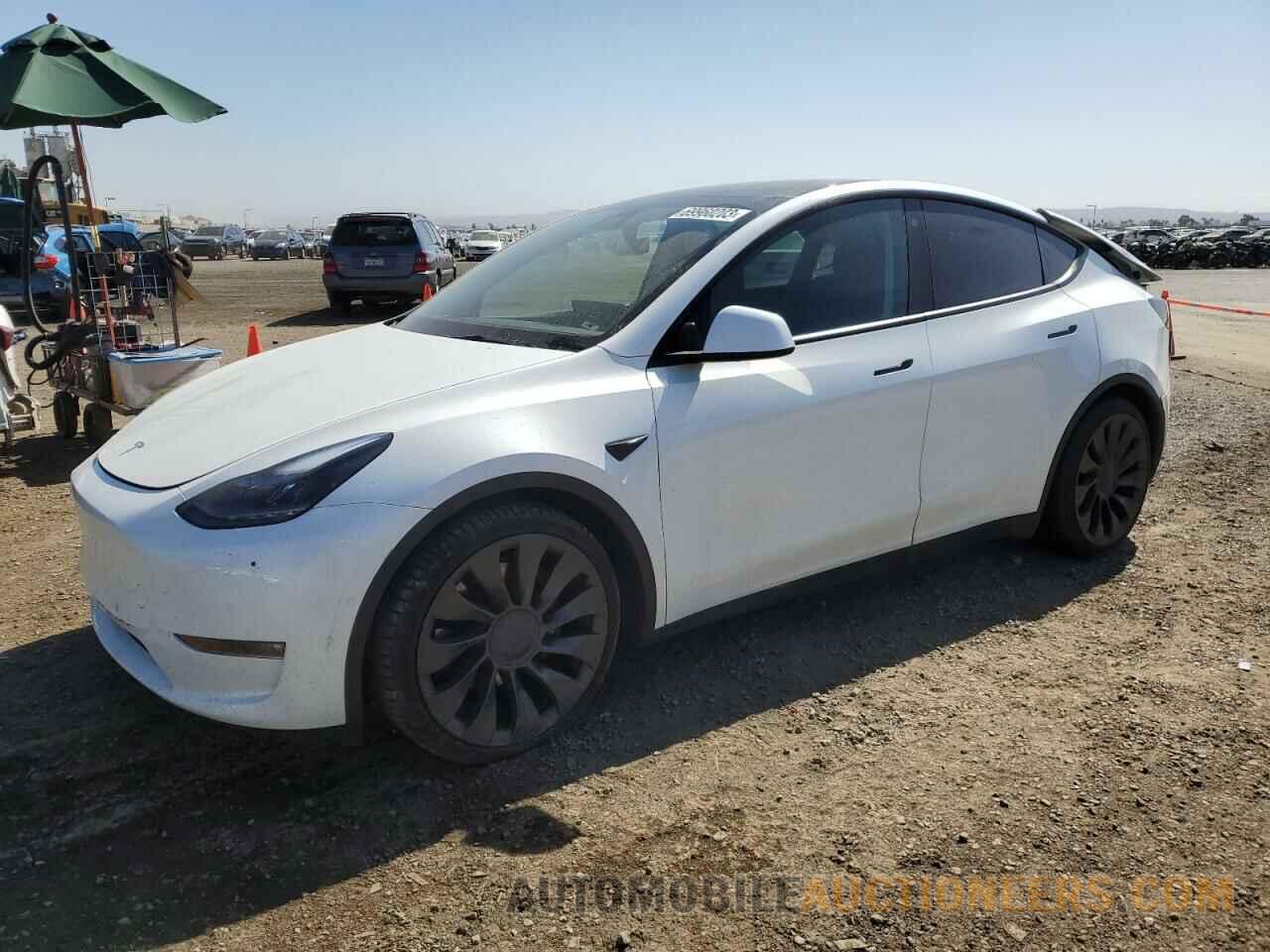 5YJYGDEF7MF306087 TESLA MODEL Y 2021