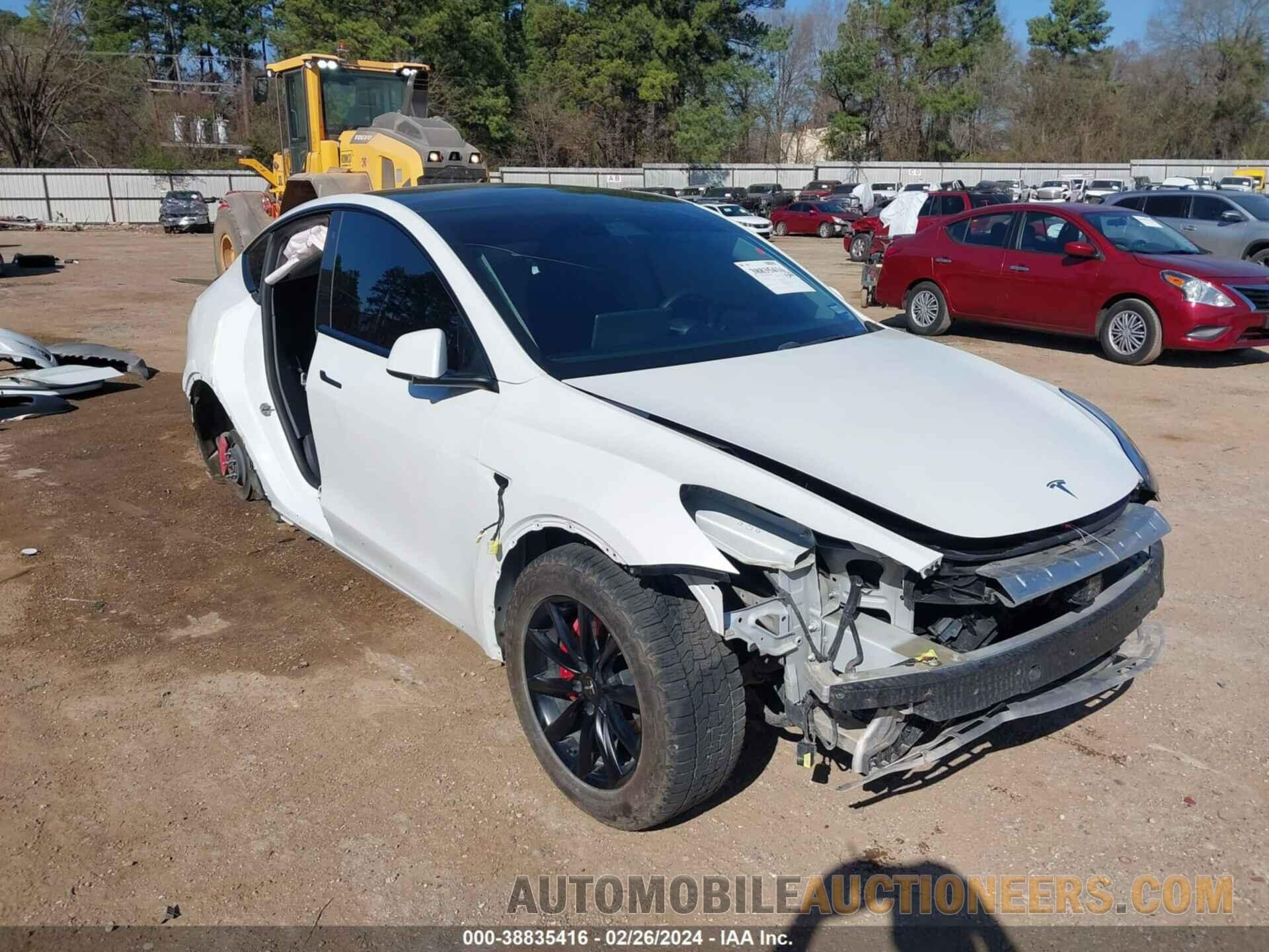 5YJYGDEF8LF009845 TESLA MODEL Y 2020