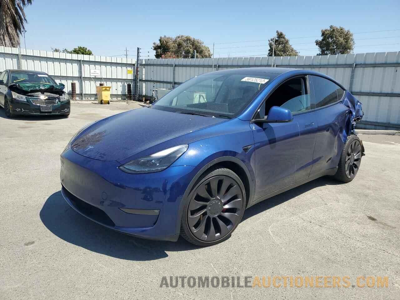 5YJYGDEF8MF157706 TESLA MODEL Y 2021