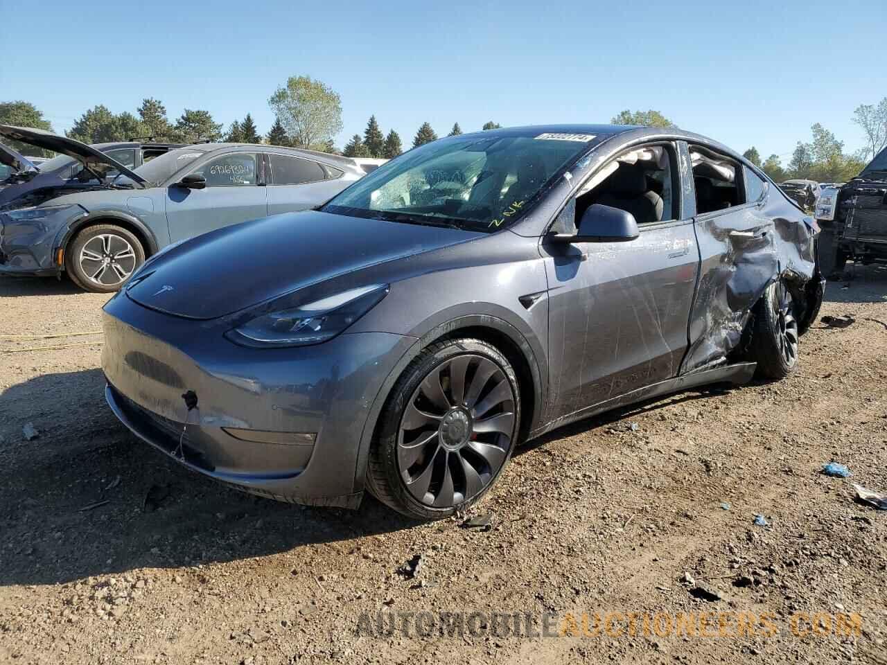 5YJYGDEF8MF194786 TESLA MODEL Y 2021