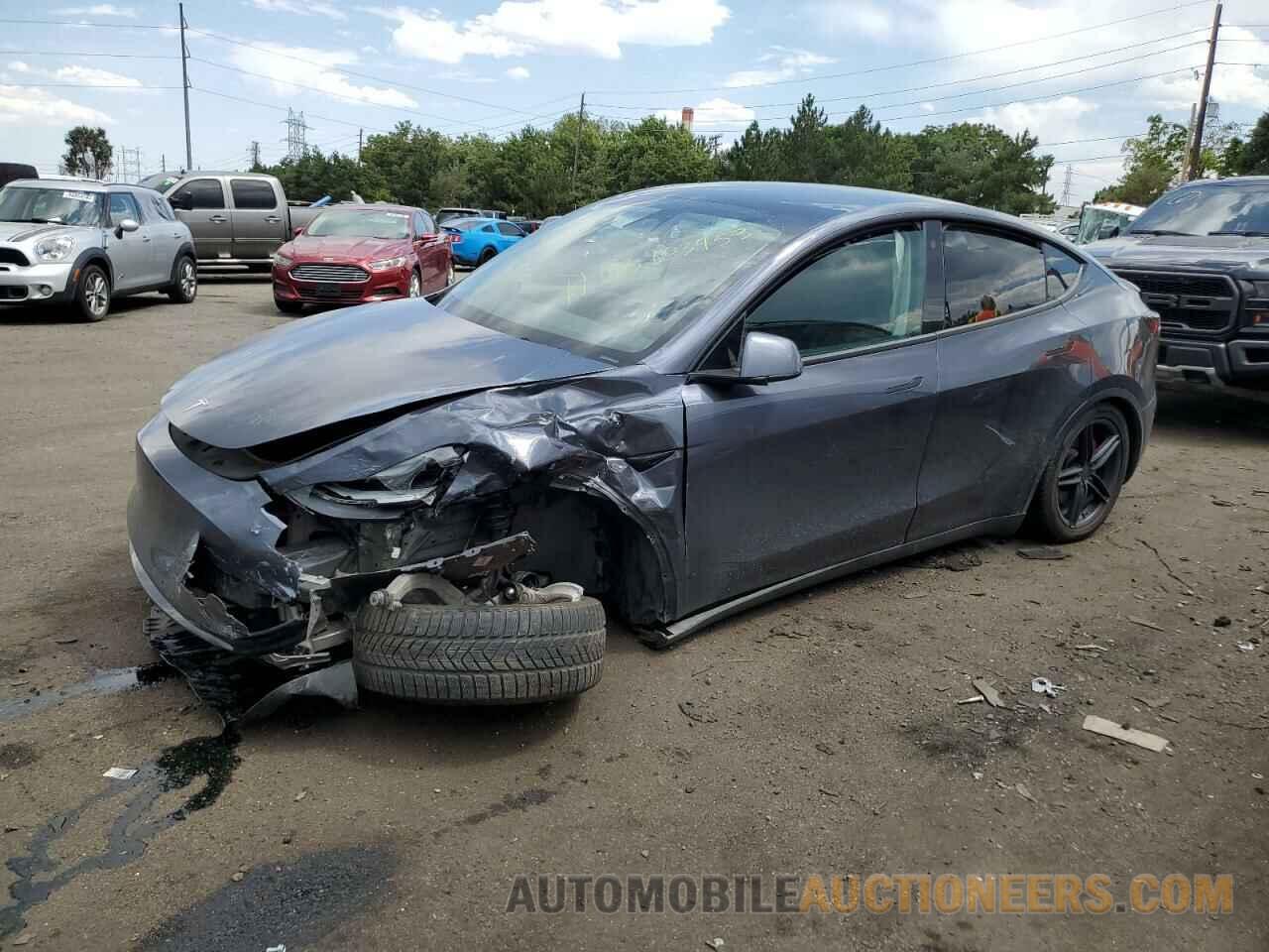 5YJYGDEF8MF262343 TESLA MODEL Y 2021