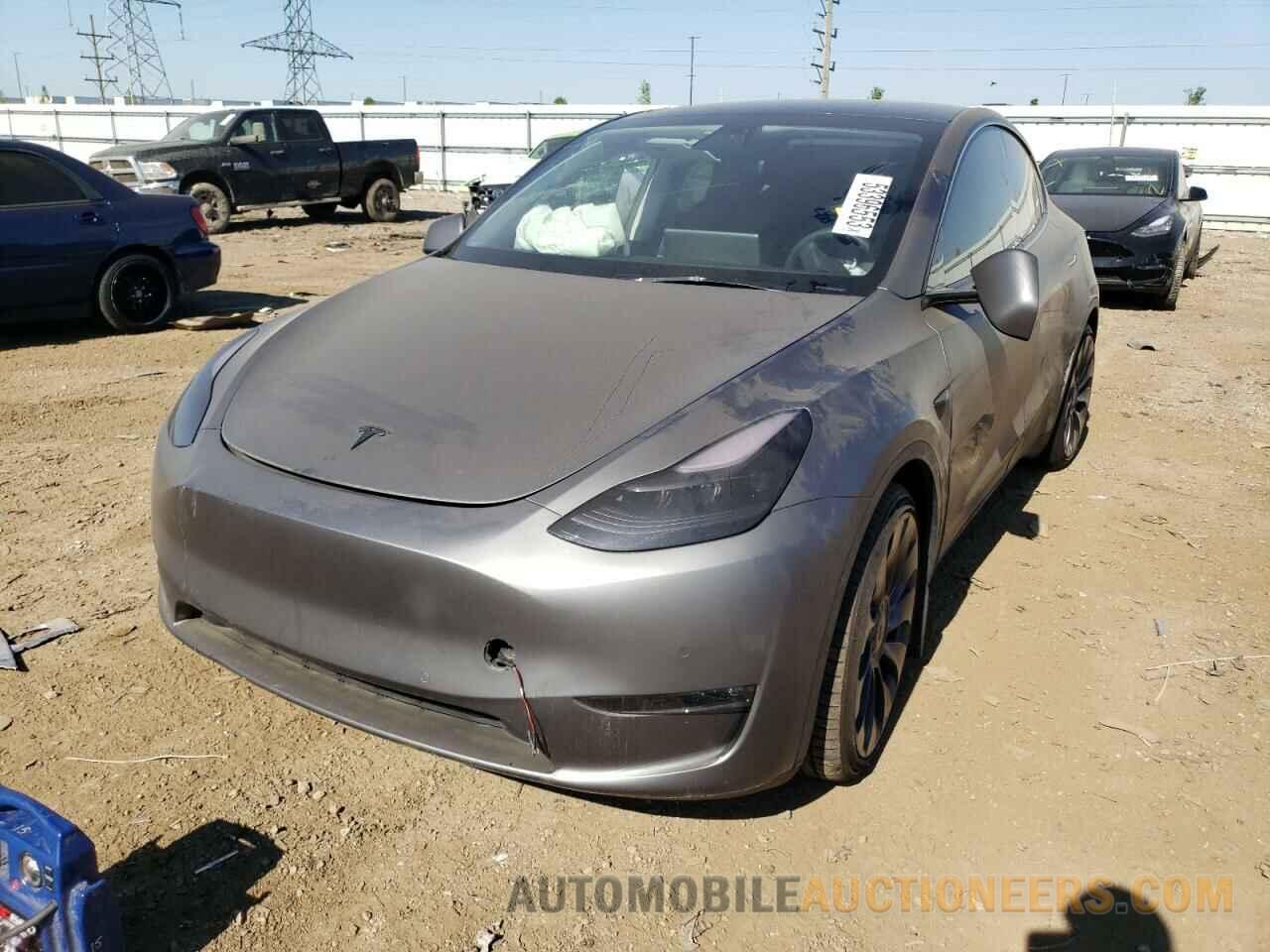 5YJYGDEF8MF266621 TESLA MODEL Y 2021