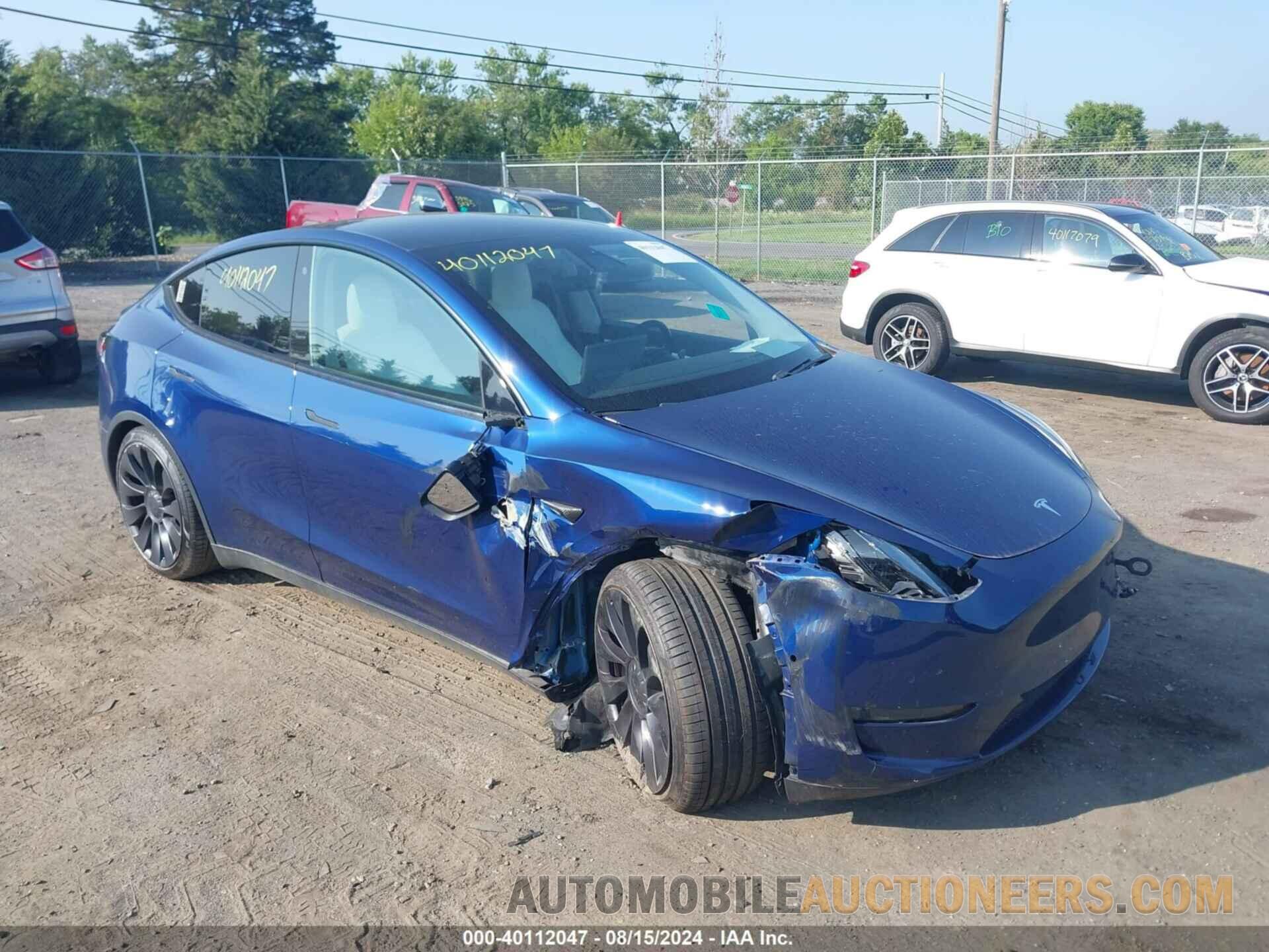 5YJYGDEF9LF034866 TESLA MODEL Y 2020