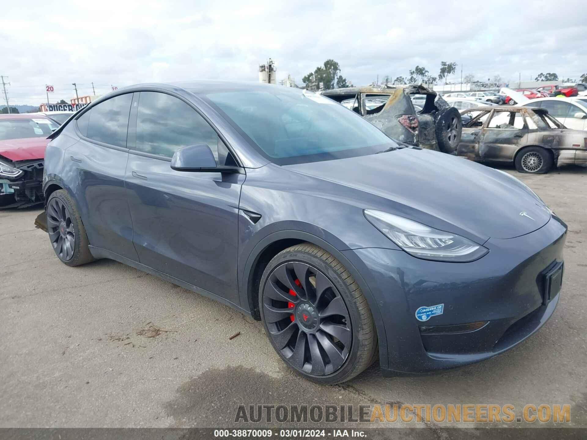 5YJYGDEF9MF097791 TESLA MODEL Y 2021