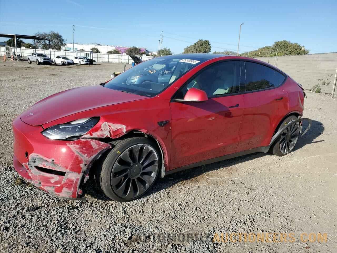 5YJYGDEF9MF194666 TESLA MODEL Y 2021