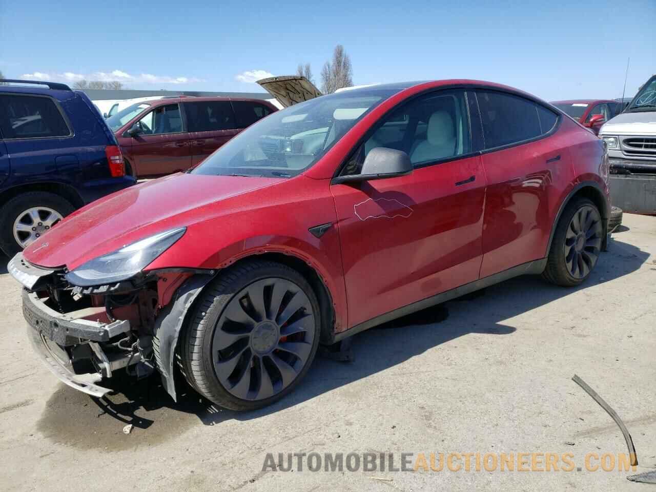 5YJYGDEF9MF215953 TESLA MODEL Y 2021