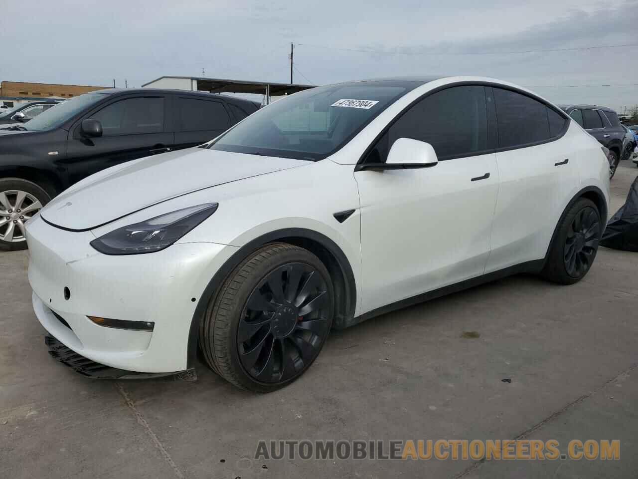 5YJYGDEF9MF267583 TESLA MODEL Y 2021