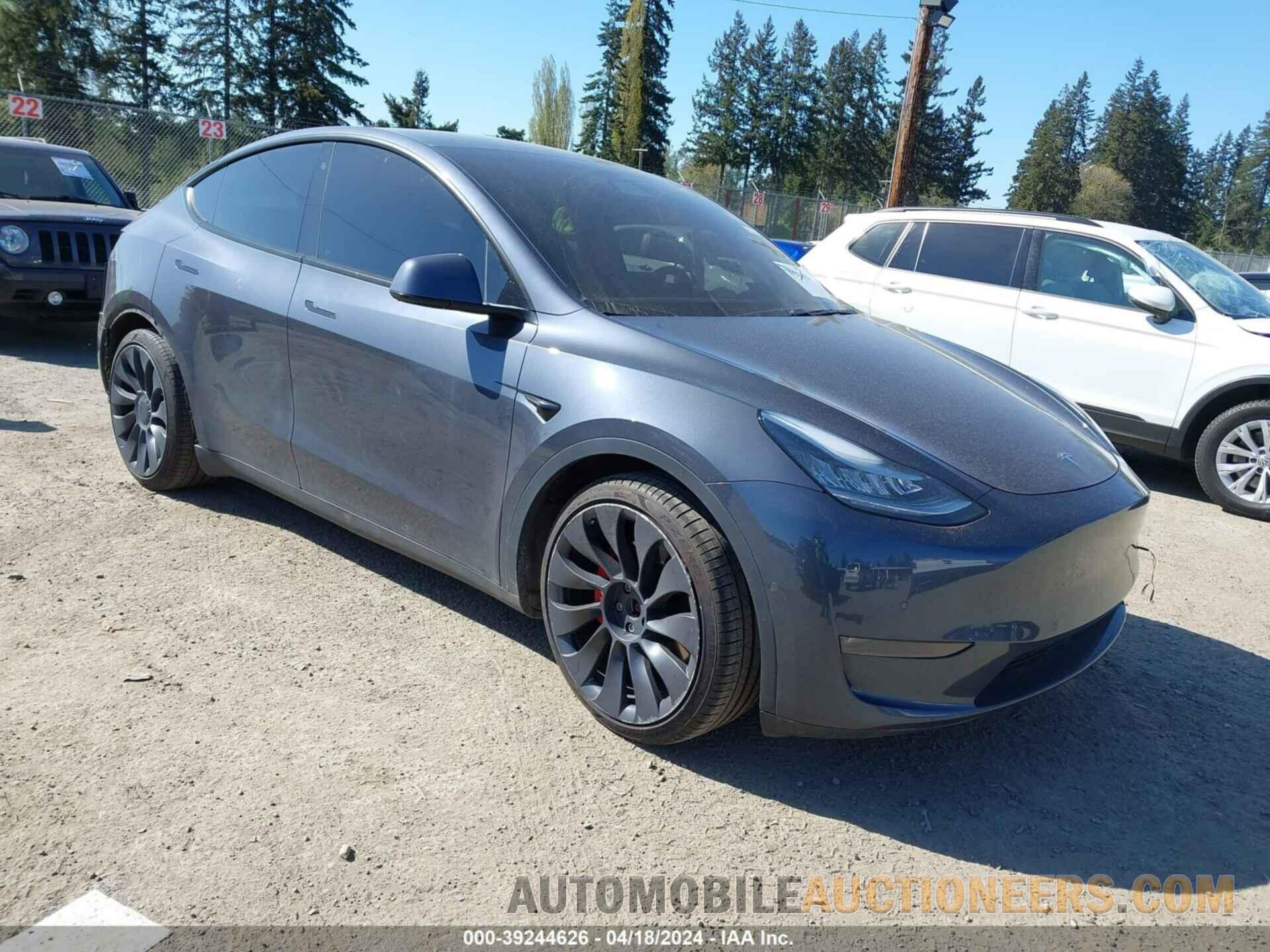 5YJYGDEFXLF022659 TESLA MODEL Y 2020