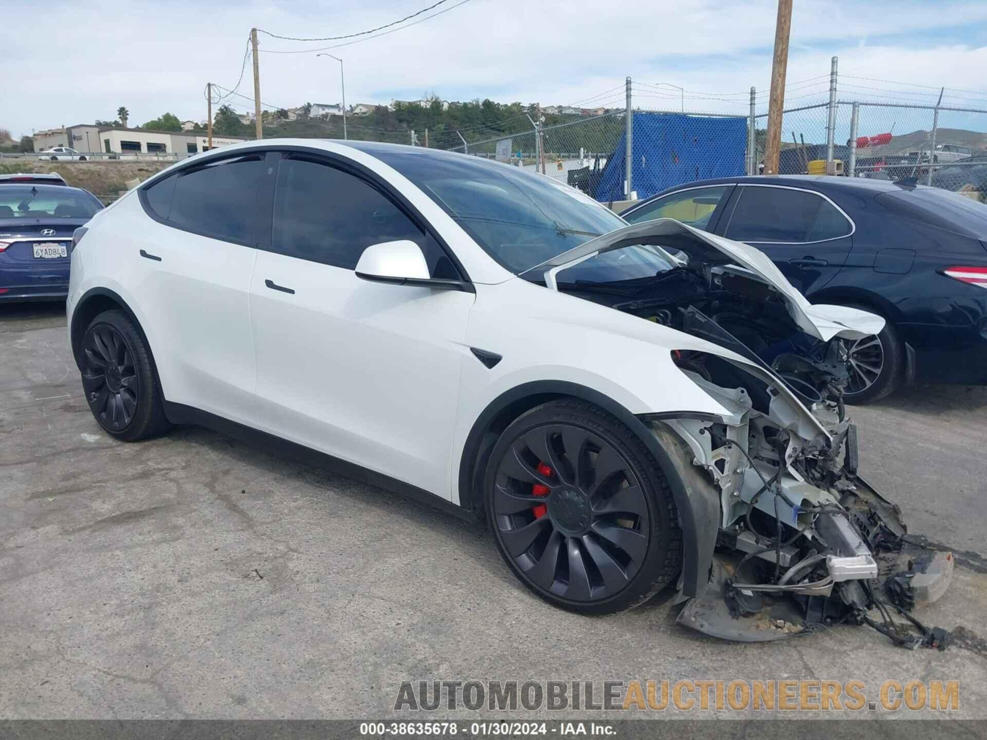 5YJYGDEFXMF173373 TESLA MODEL Y 2021