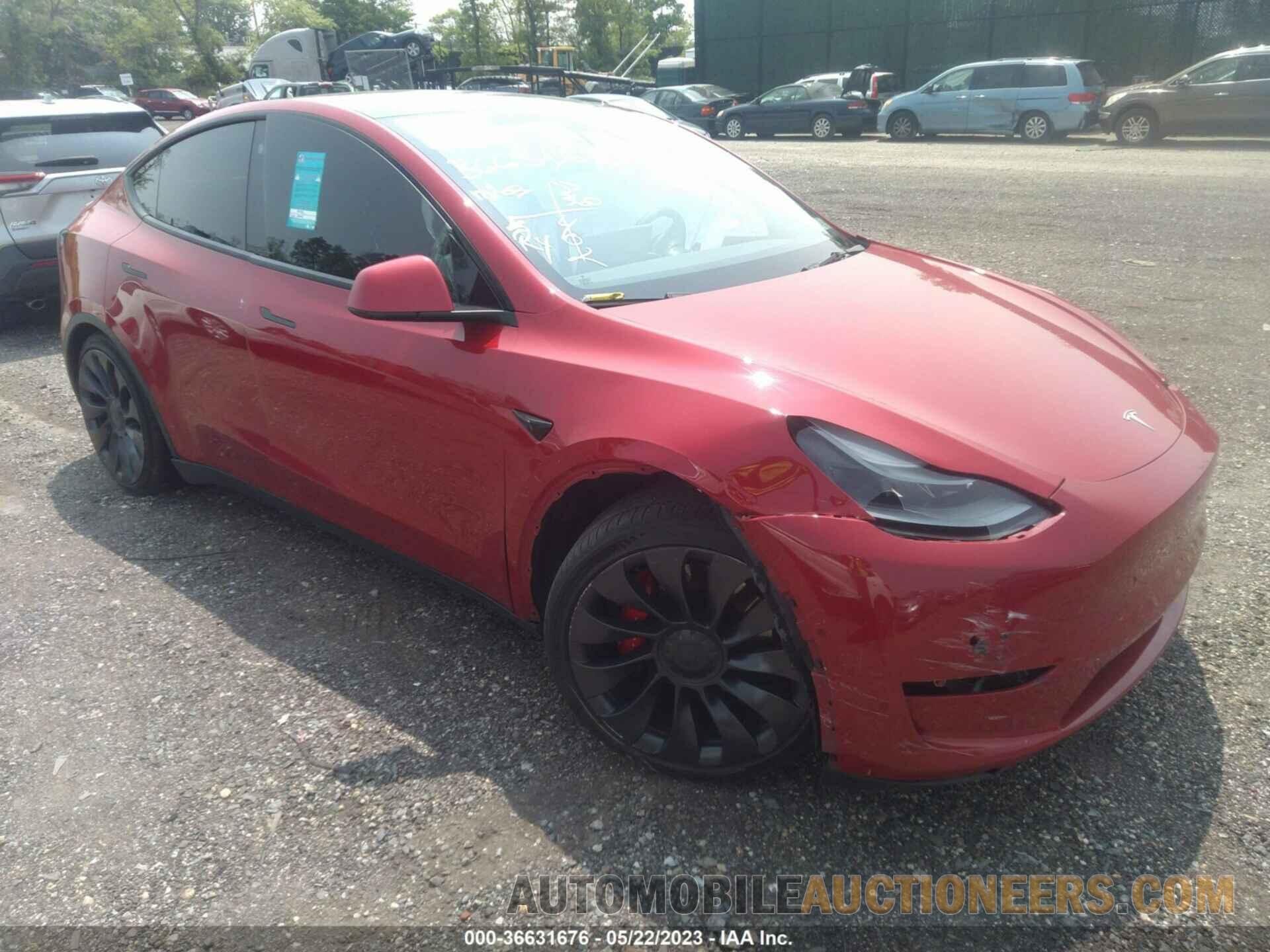 5YJYGDEFXMF195017 TESLA MODEL Y 2021