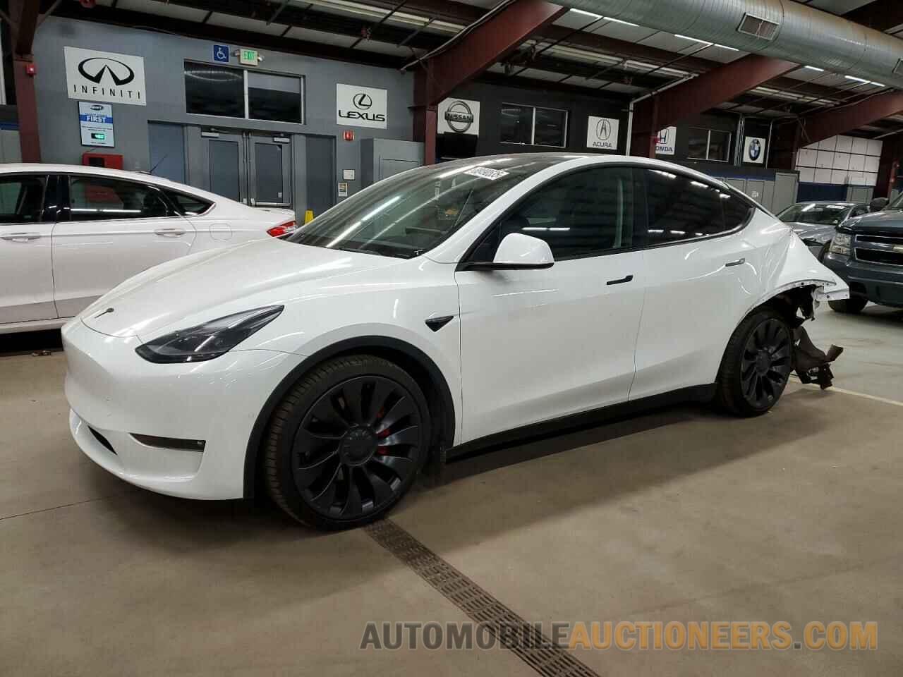 5YJYGDEFXMF230591 TESLA MODEL Y 2021