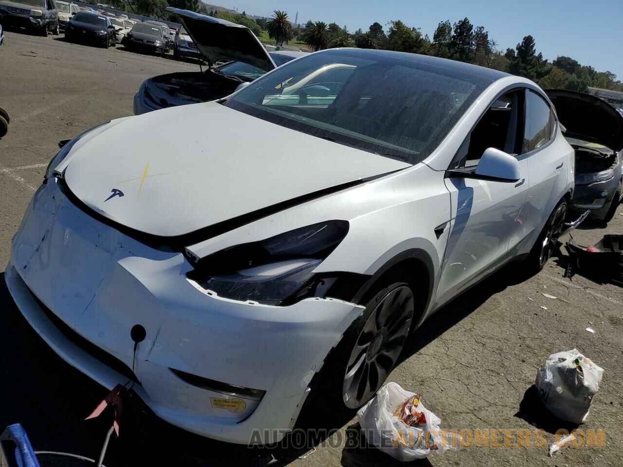 5YJYGDEFXMF244068 TESLA MODEL Y 2021