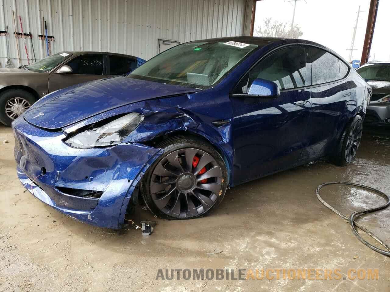 5YJYGDEFXMF252672 TESLA MODEL Y 2021