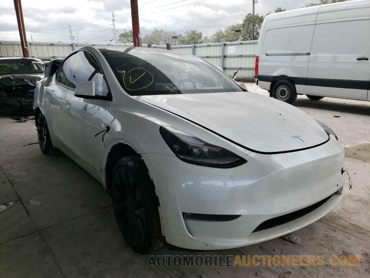 5YJYGDEFXMF267463 TESLA MODEL Y 2021