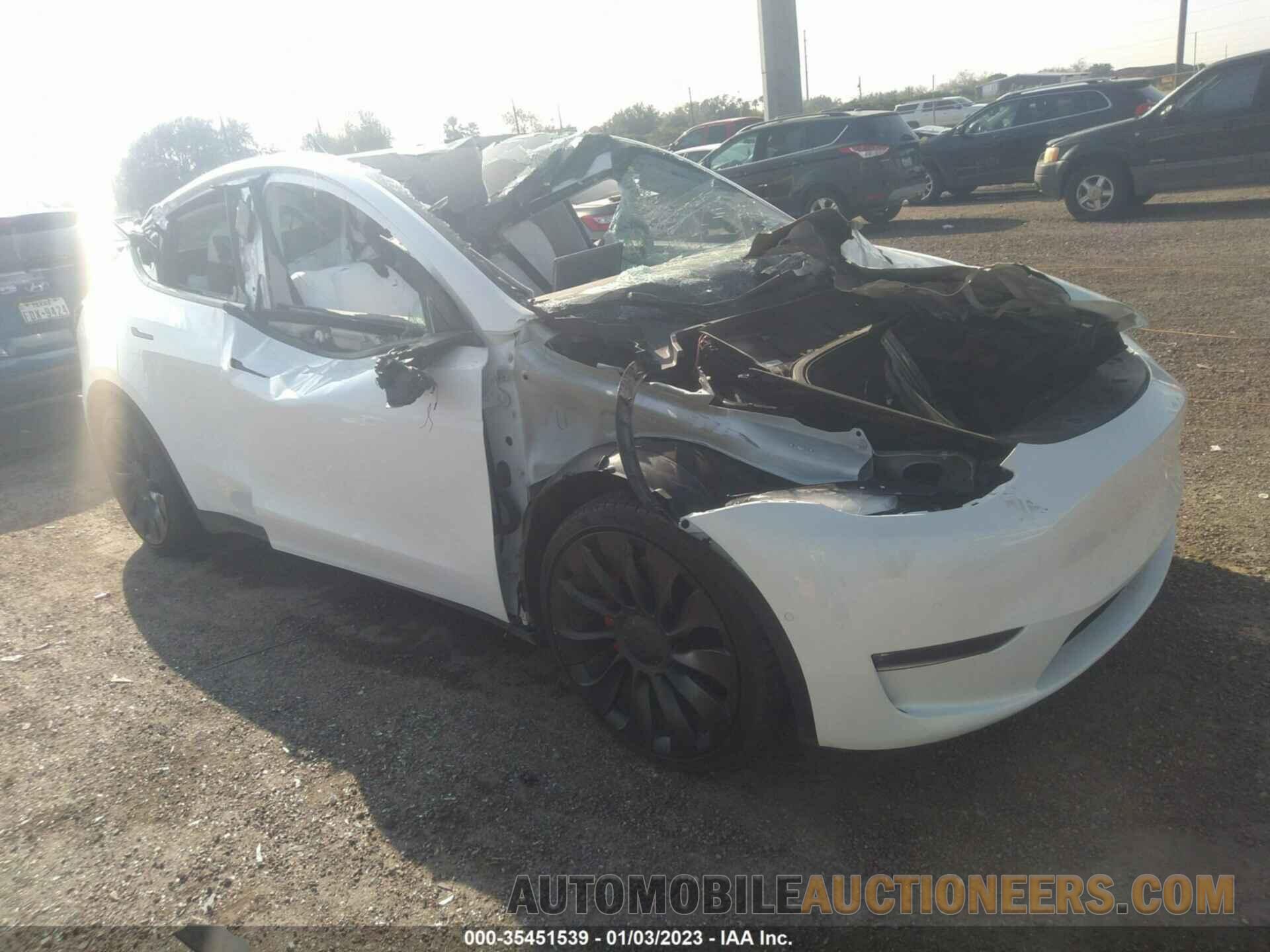 5YJYGDEFXMF269035 TESLA MODEL Y 2021