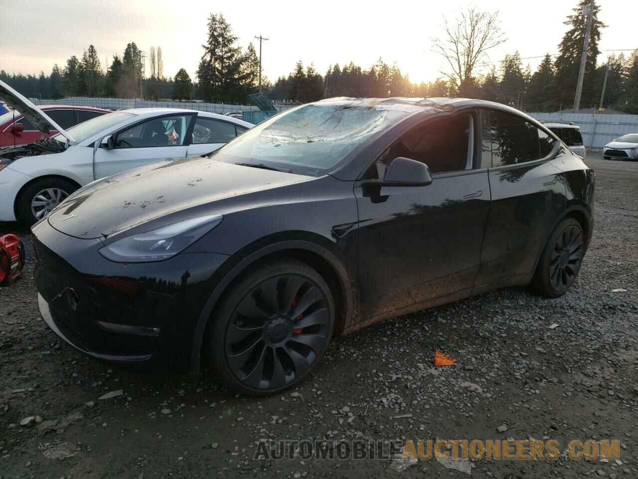 5YJYGDEFXMF276843 TESLA MODEL Y 2021