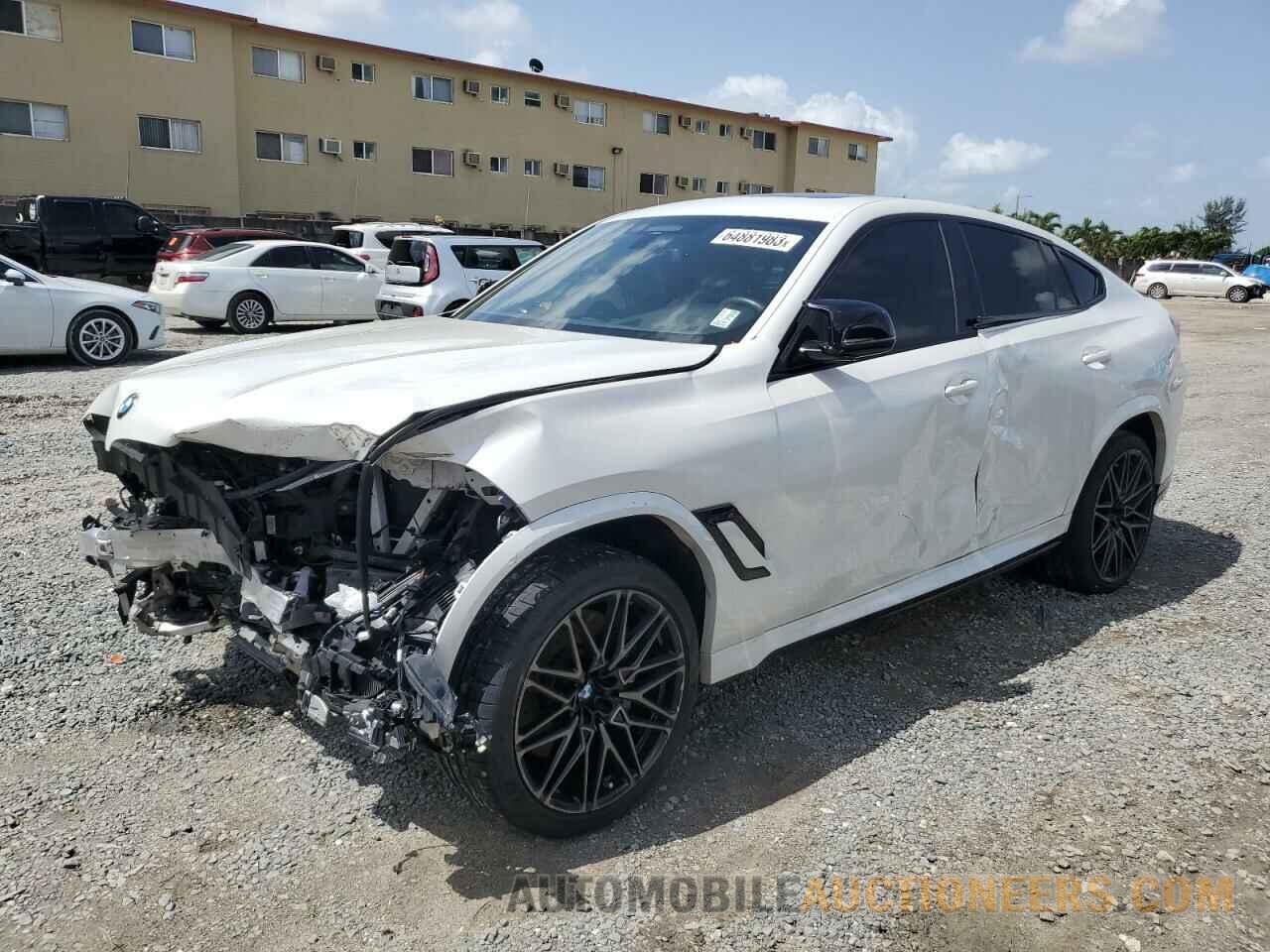 5YMCY0C01M9E12327 BMW X6 2021