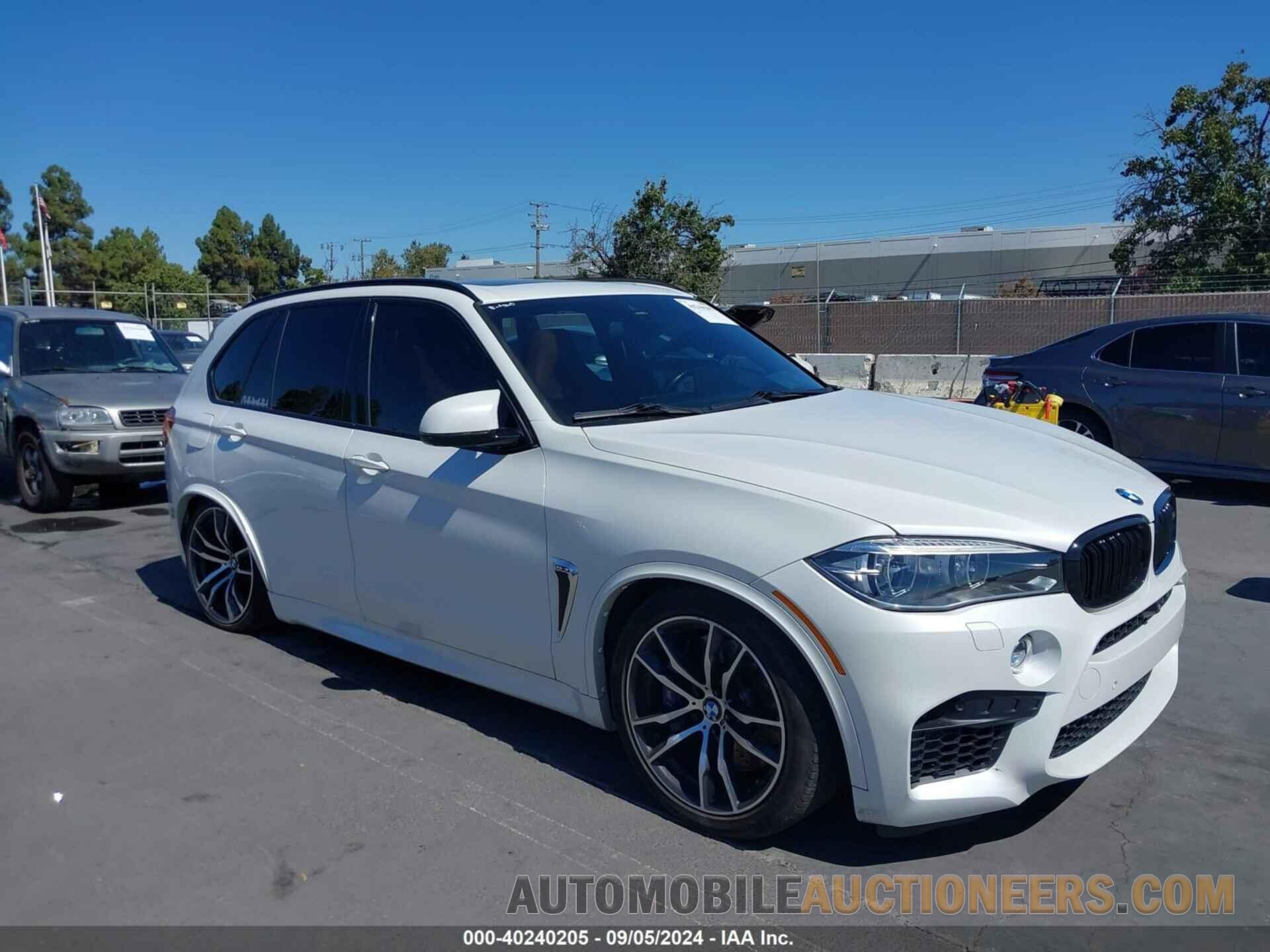 5YMKT6C38H0X20707 BMW X5 M 2017