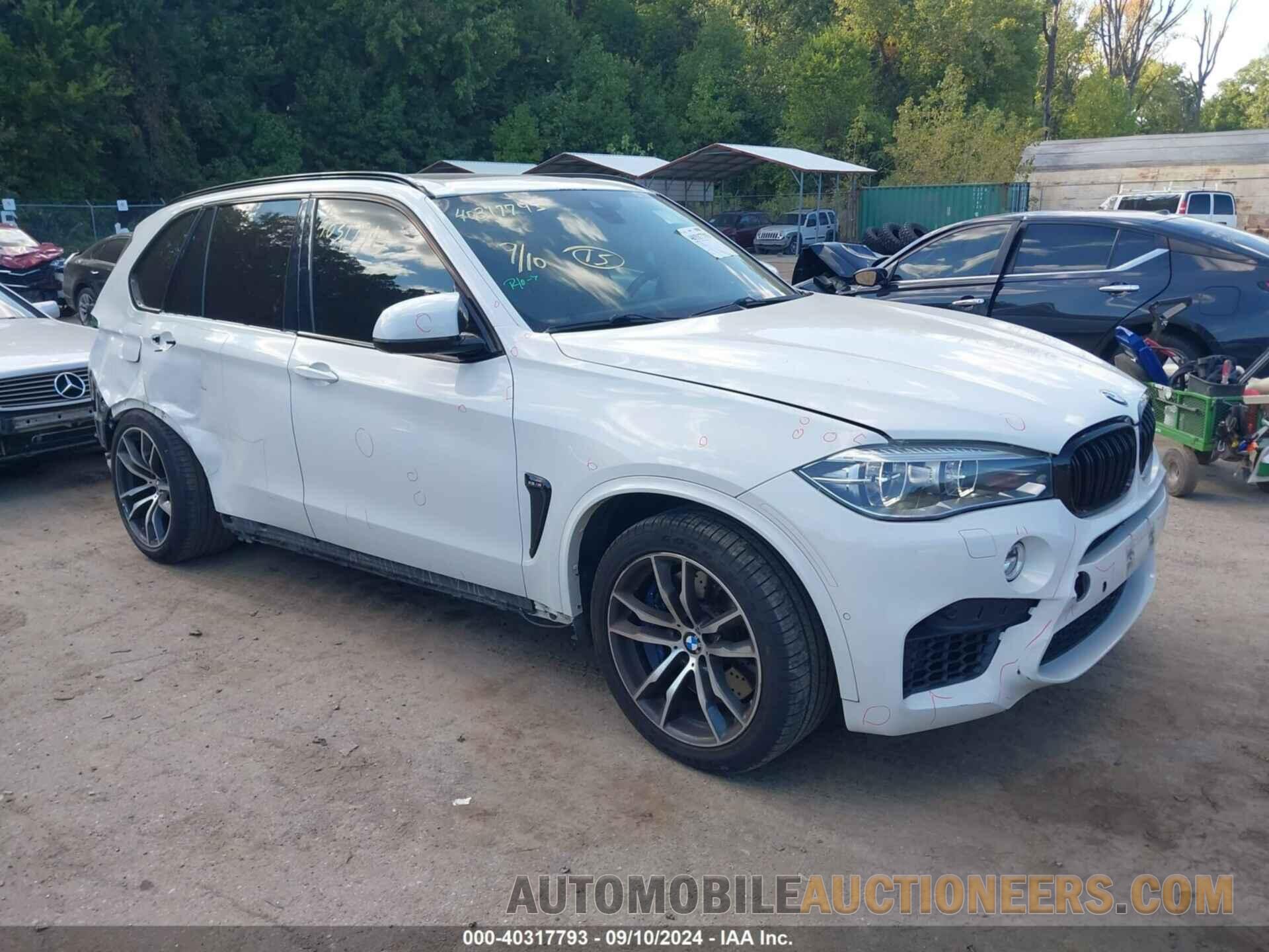 5YMKT6C57G0R78071 BMW X5 M 2016