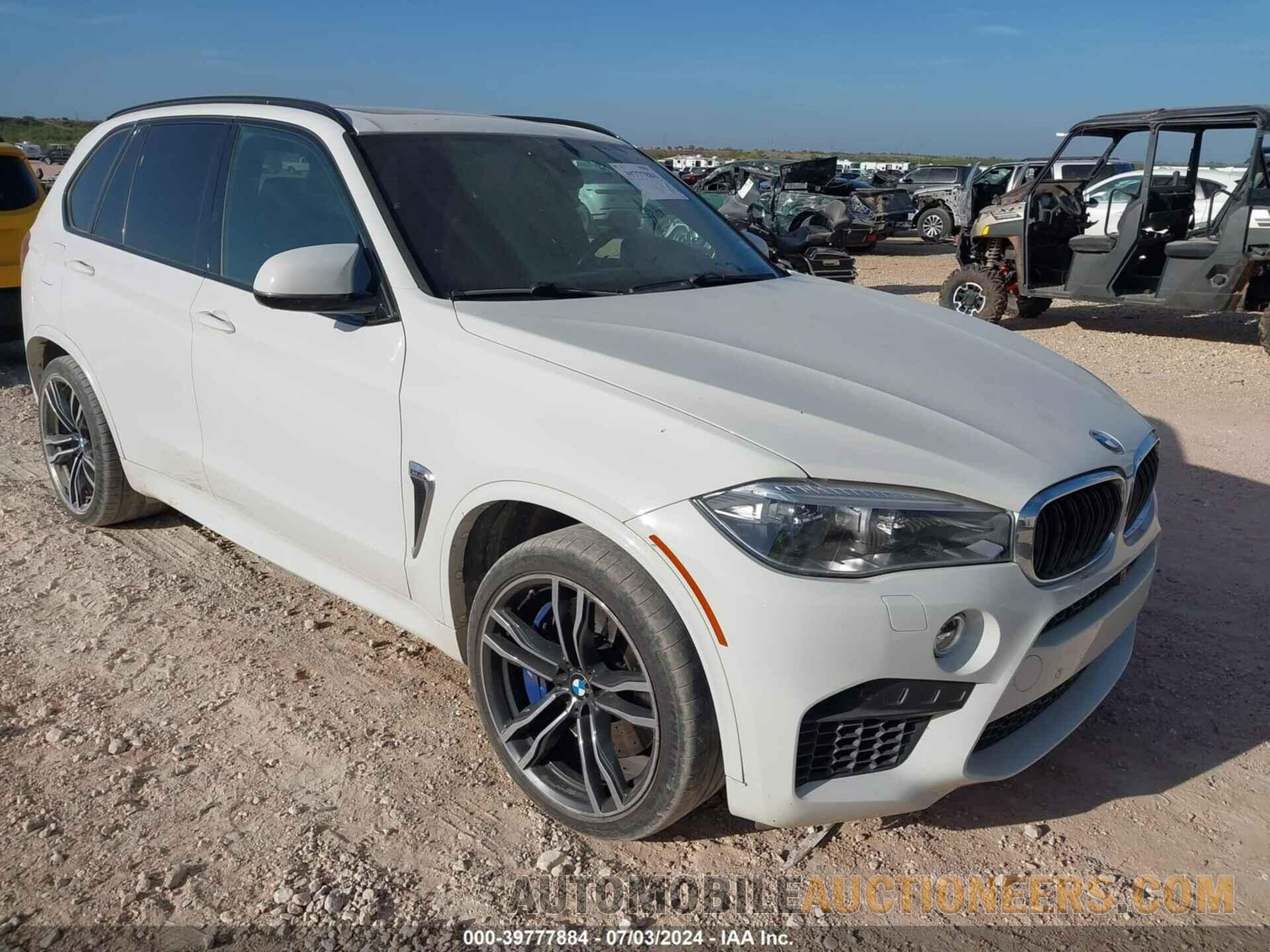 5YMKT6C59H0U38769 BMW X5 M 2017