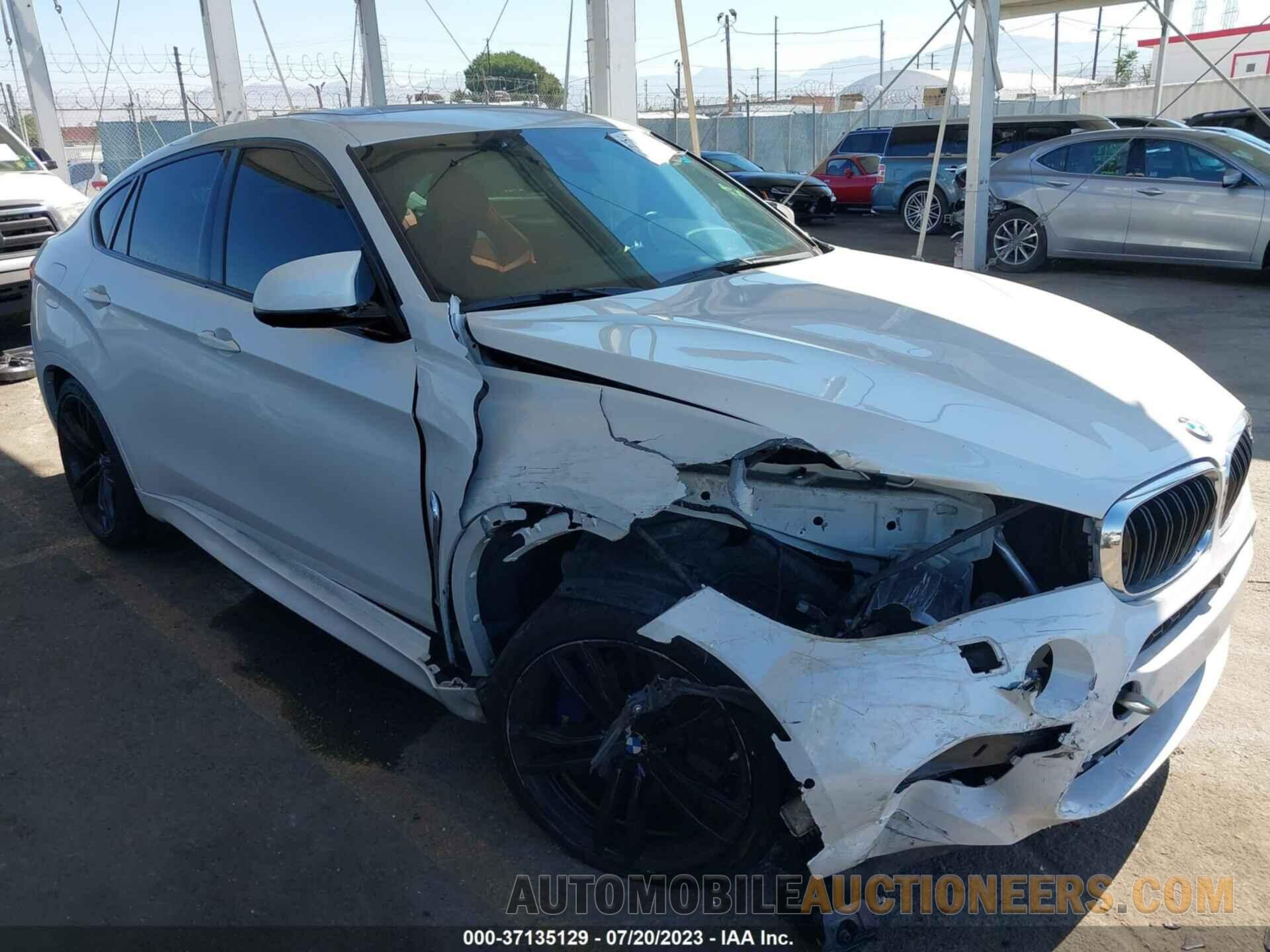 5YMKW8C50K0Y74906 BMW X6 2019