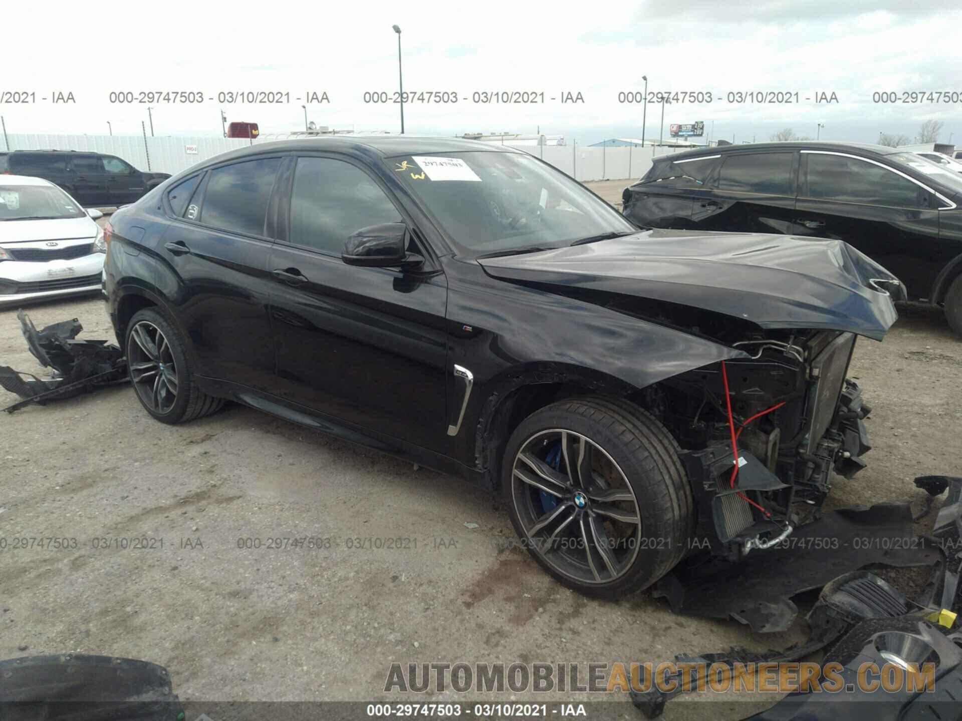 5YMKW8C53G0R43448 BMW X6 M 2016