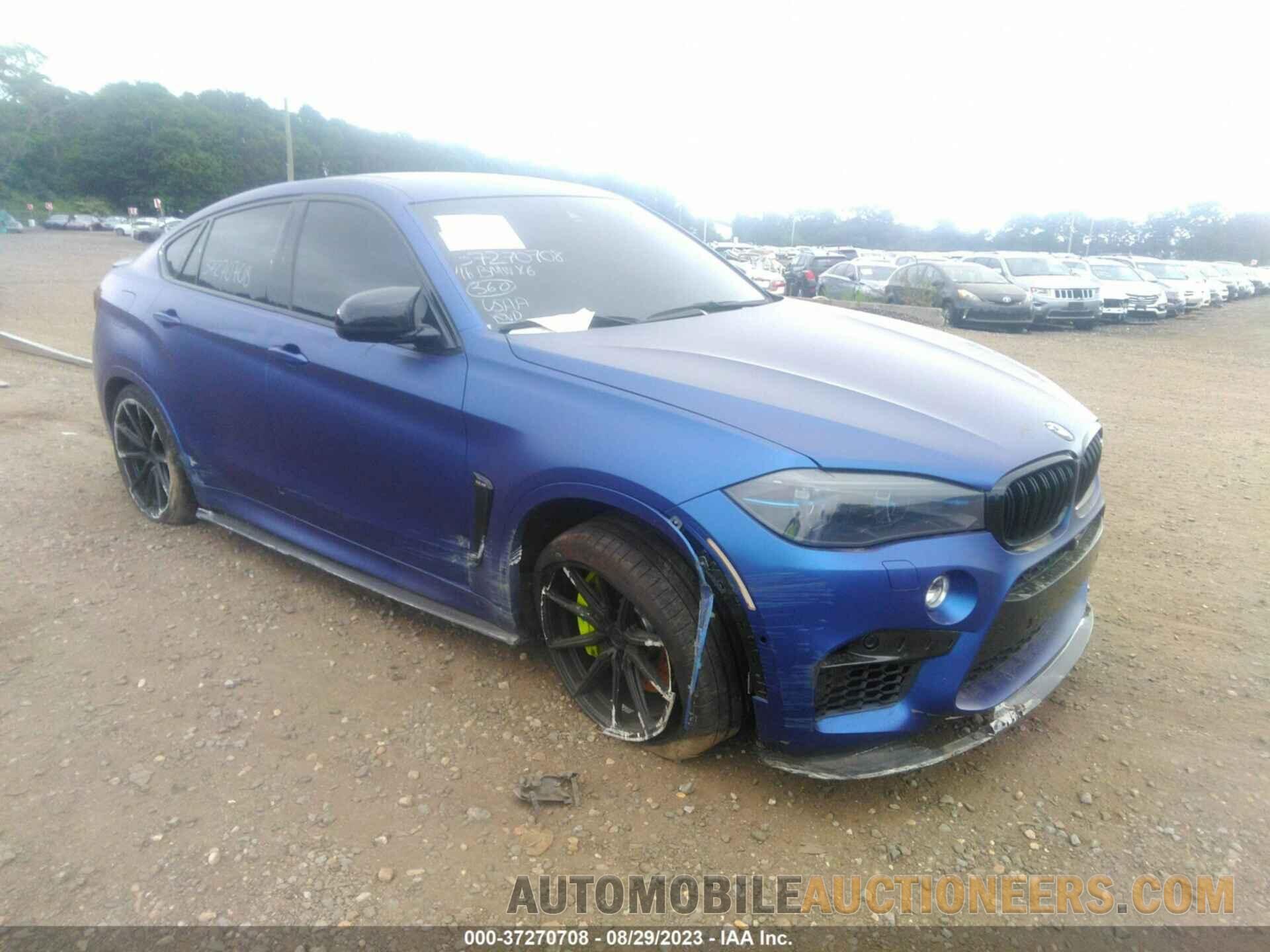 5YMKW8C58G0R43722 BMW X6 M 2016