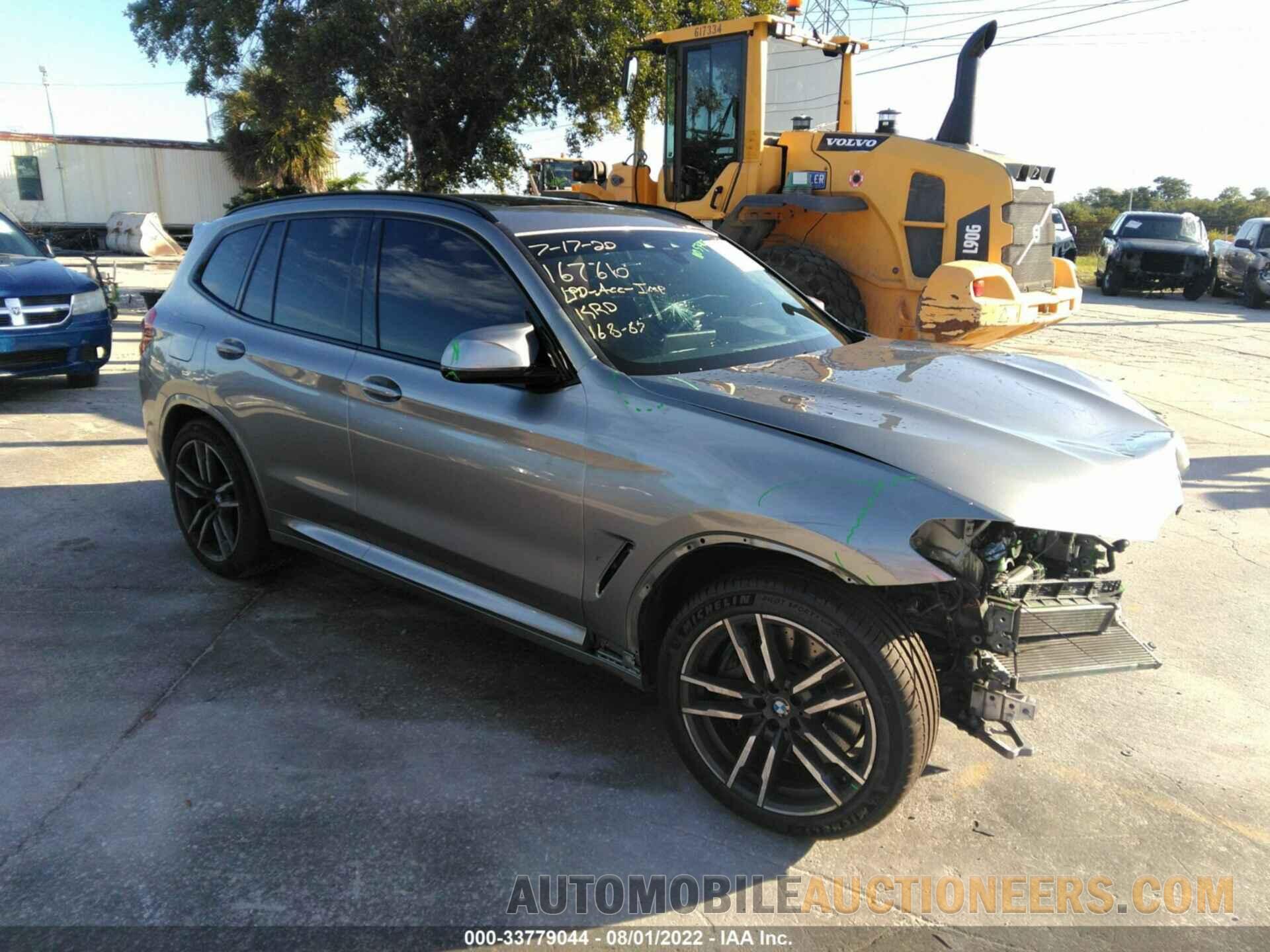 5YMTS0C03L9B47524 BMW X3 M 2020