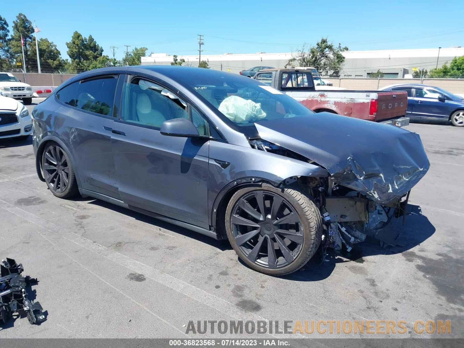 7SAXCAE50NF363765 TESLA MODEL X 2022