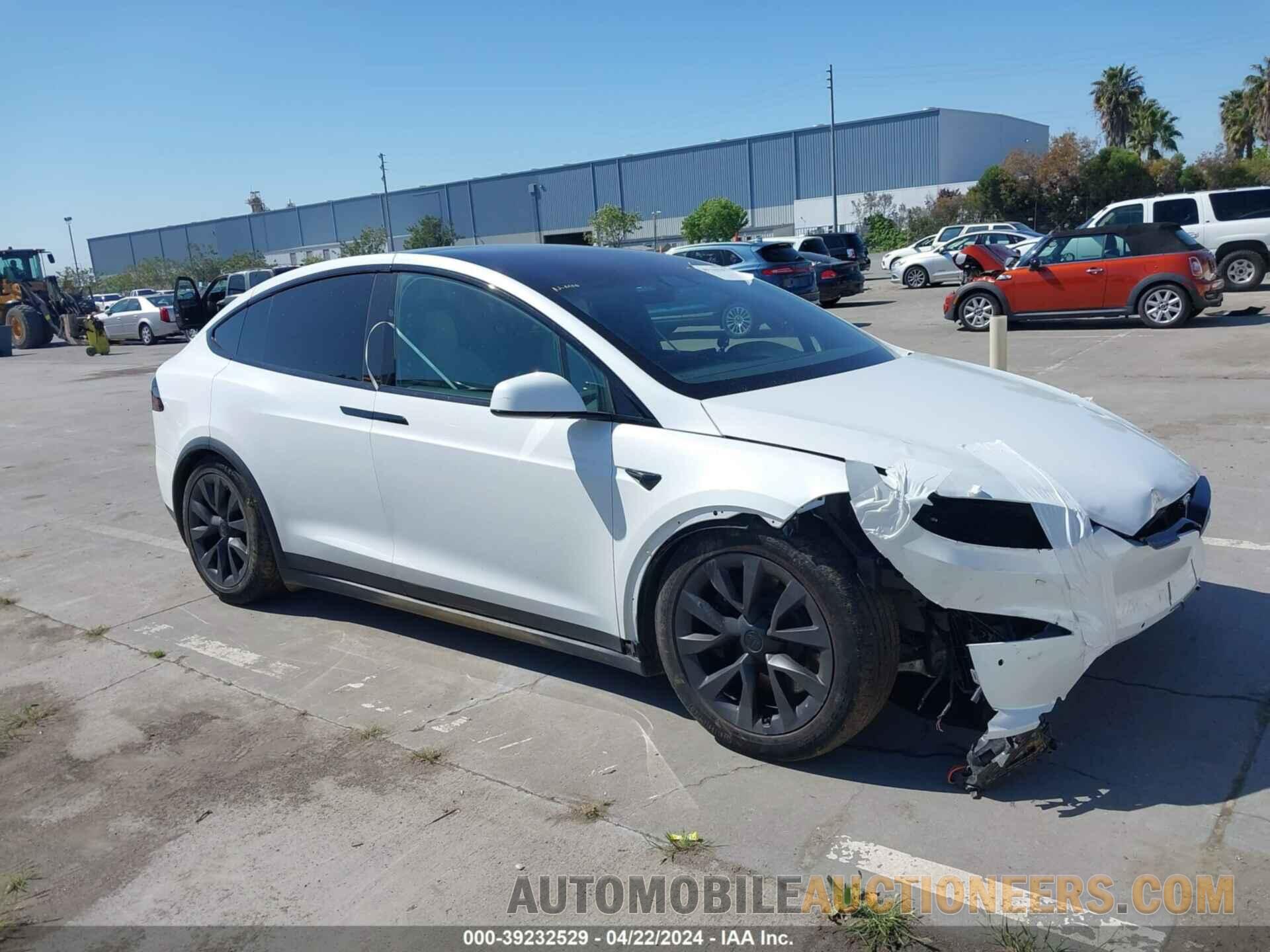 7SAXCAE52NF345994 TESLA MODEL X 2022