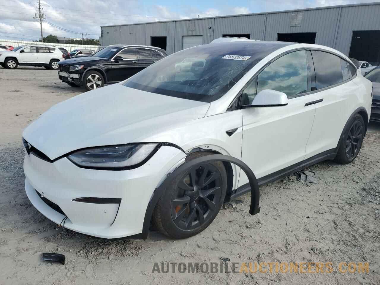 7SAXCAE53NF358818 TESLA MODEL X 2022