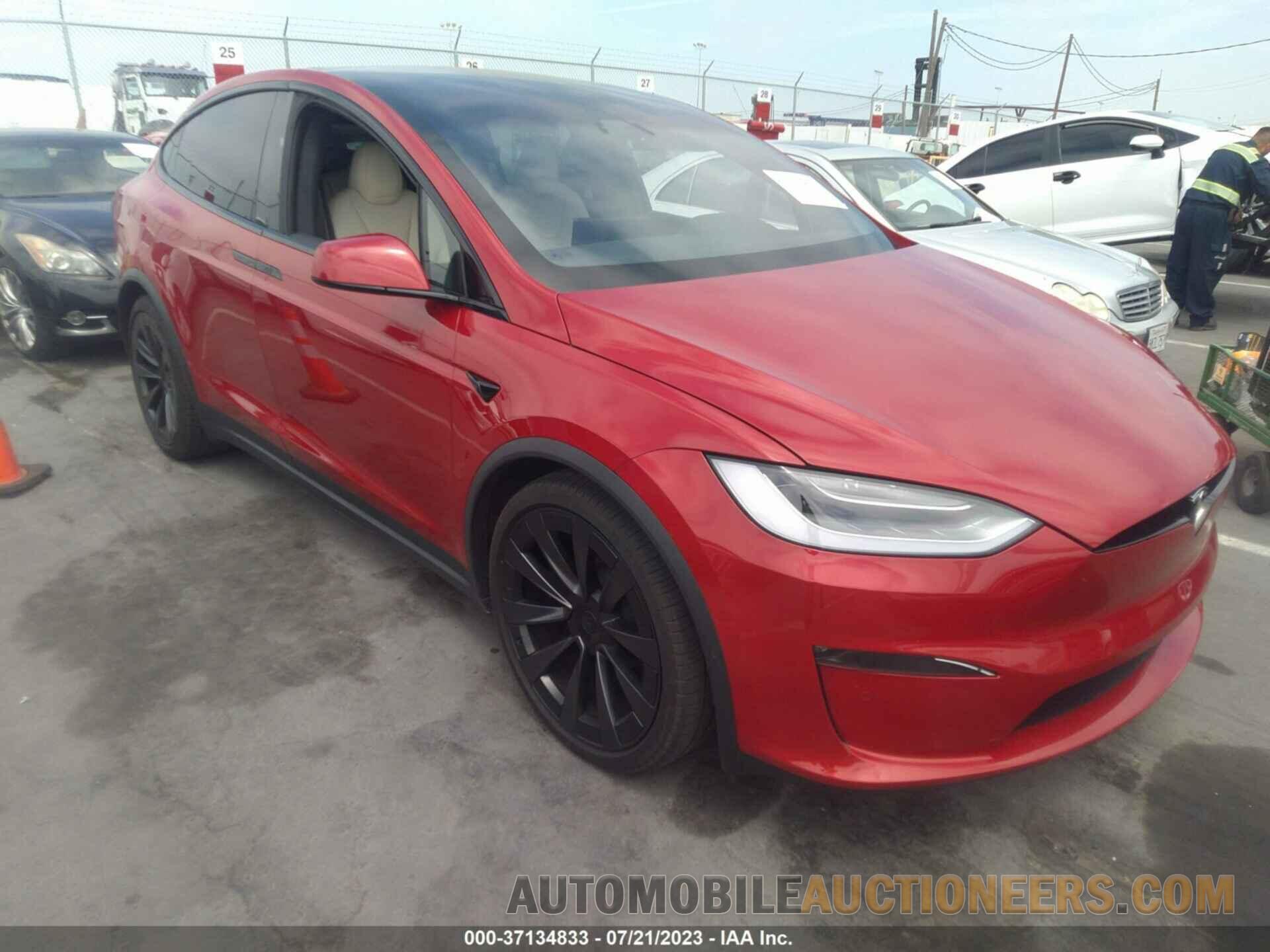 7SAXCAE55NF343804 TESLA MODEL X 2022