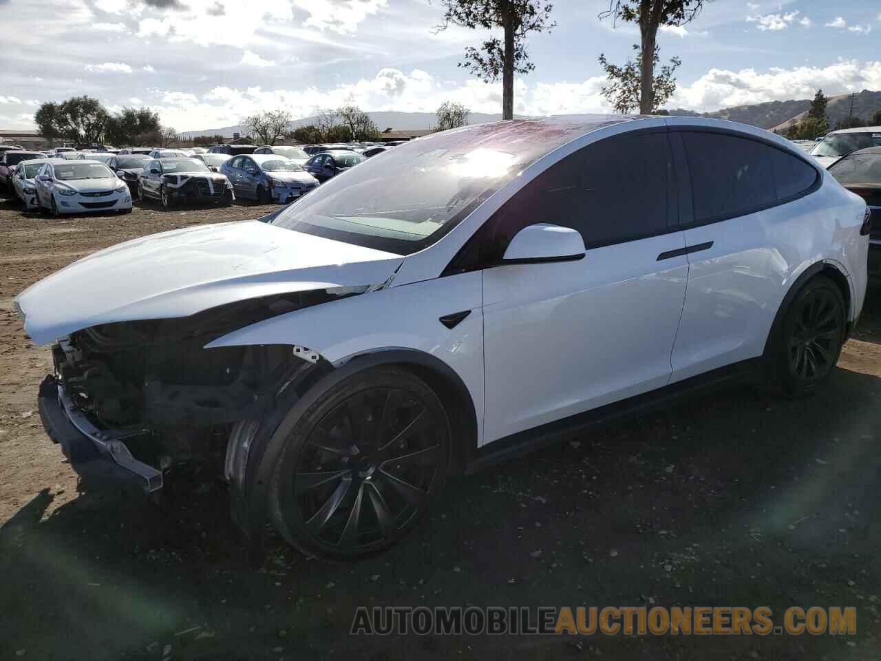 7SAXCAE55NF350218 TESLA MODEL X 2022