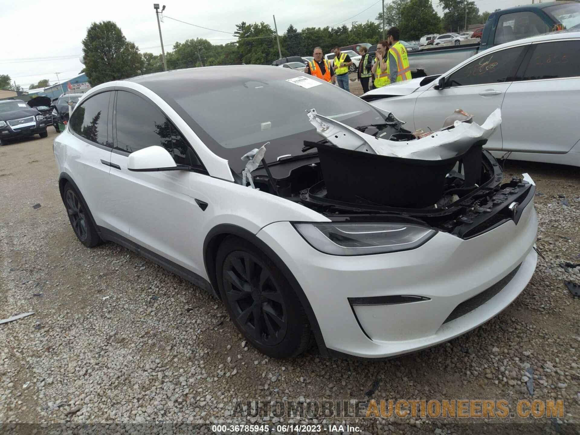 7SAXCAE57NF358420 TESLA MODEL X 2022